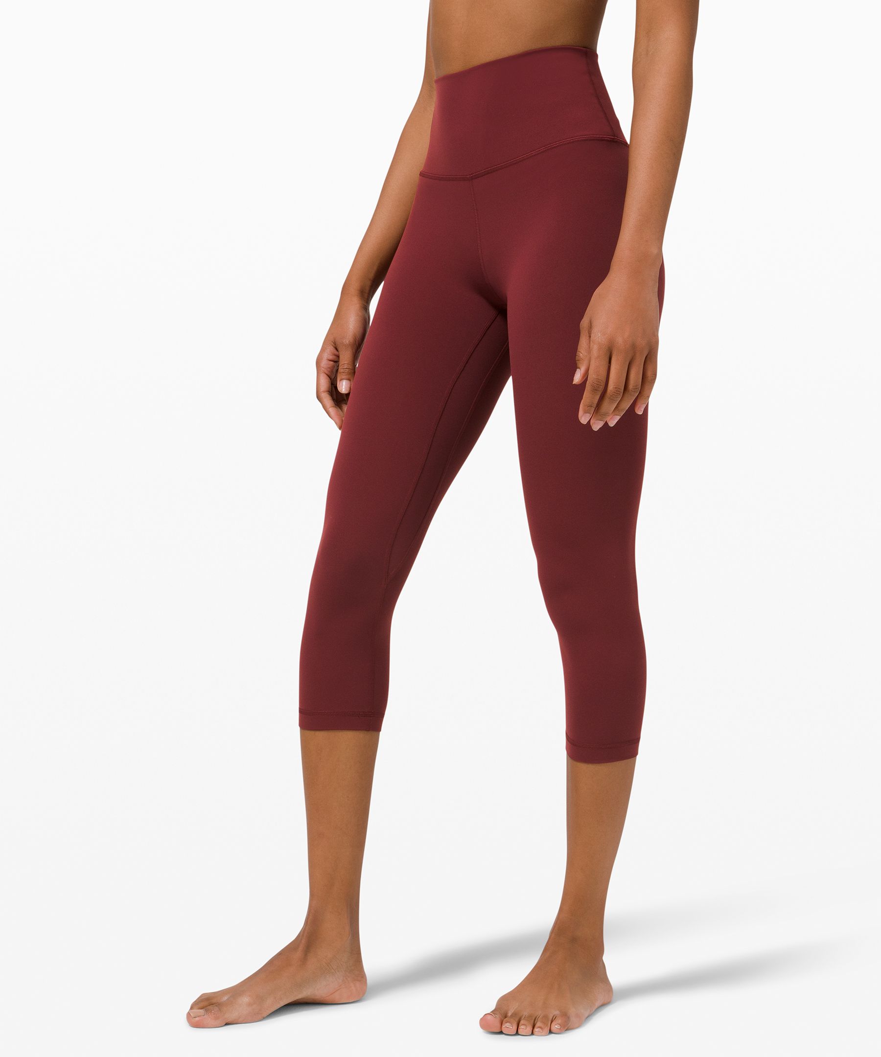 Lululemon Leggings Dame Burgunder | 94830-WTAO