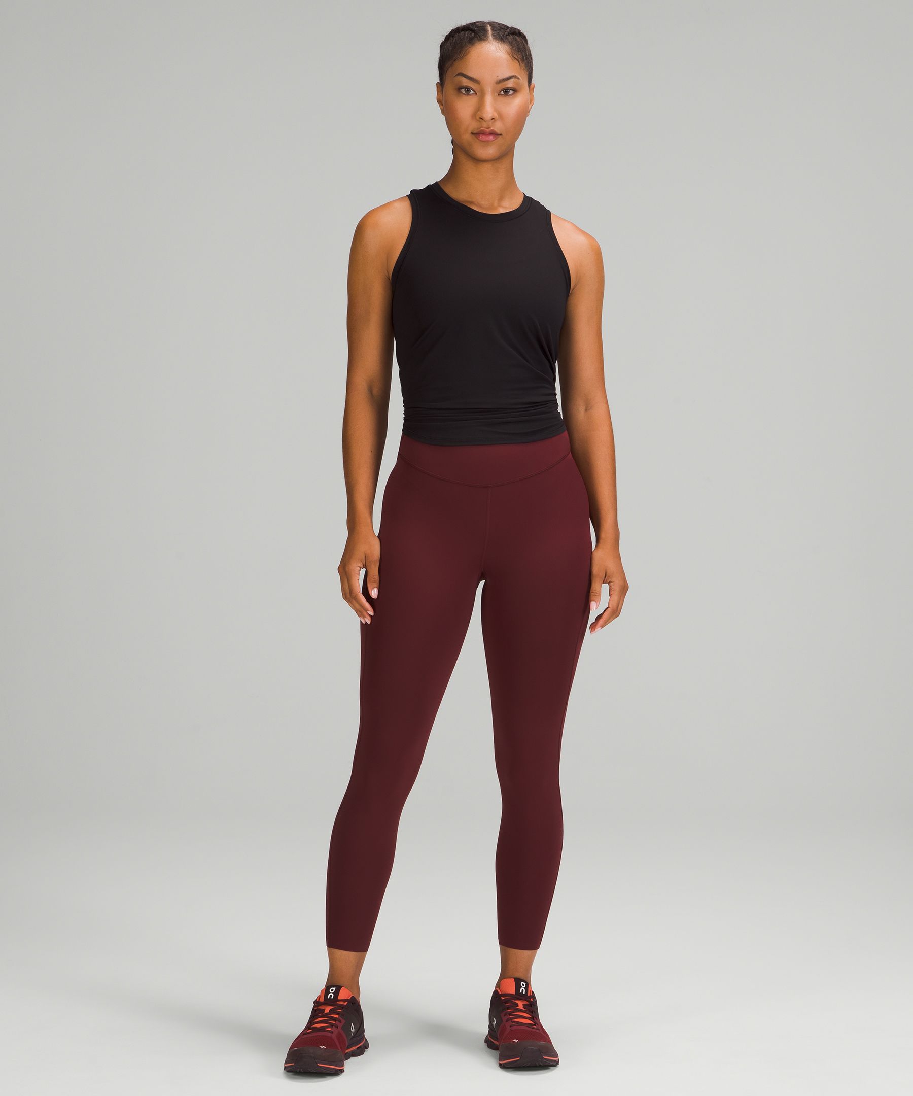 Lululemon Leggings Dame Burgunder | 95346-BCZP