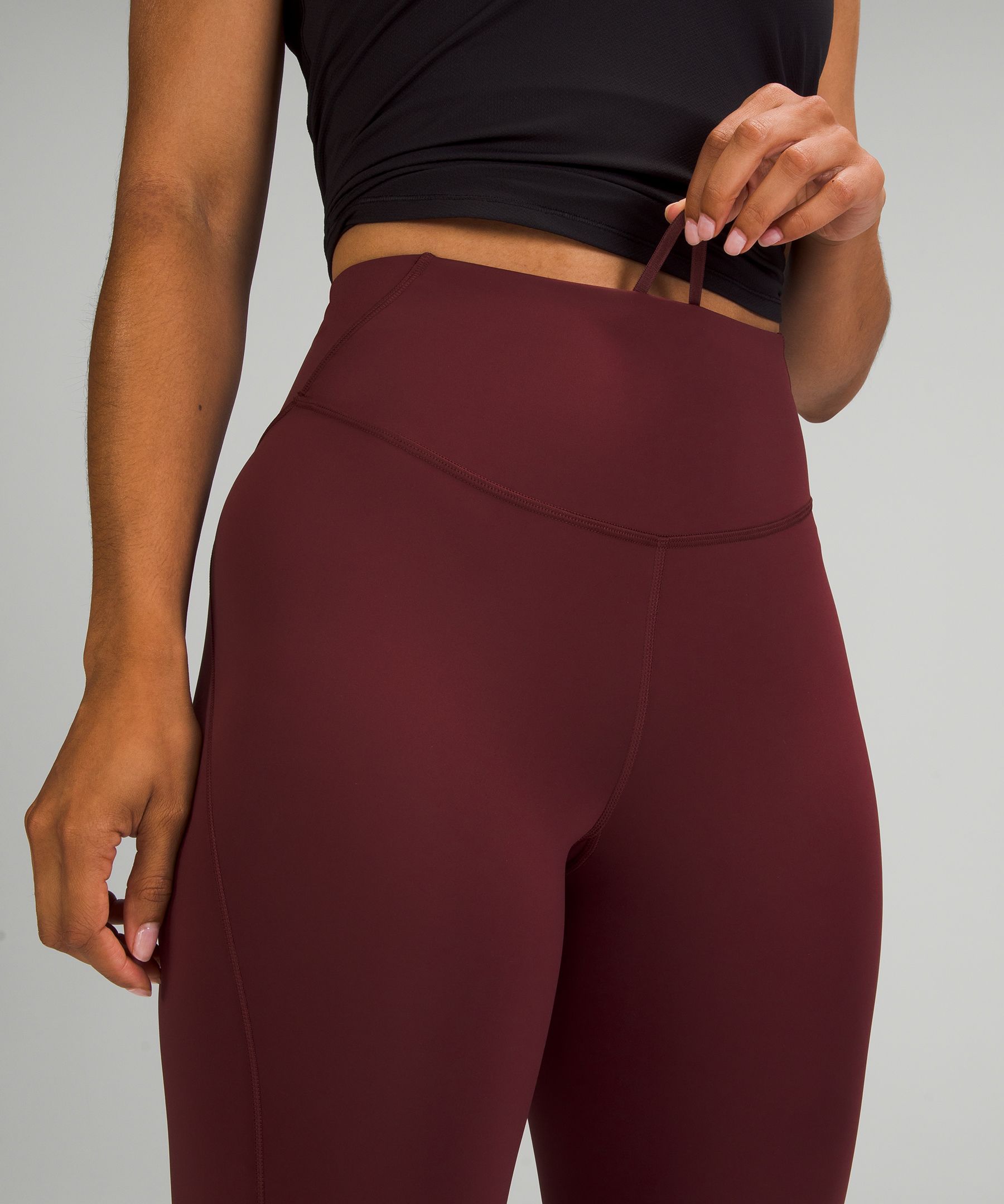 Lululemon Leggings Dame Burgunder | 95346-BCZP