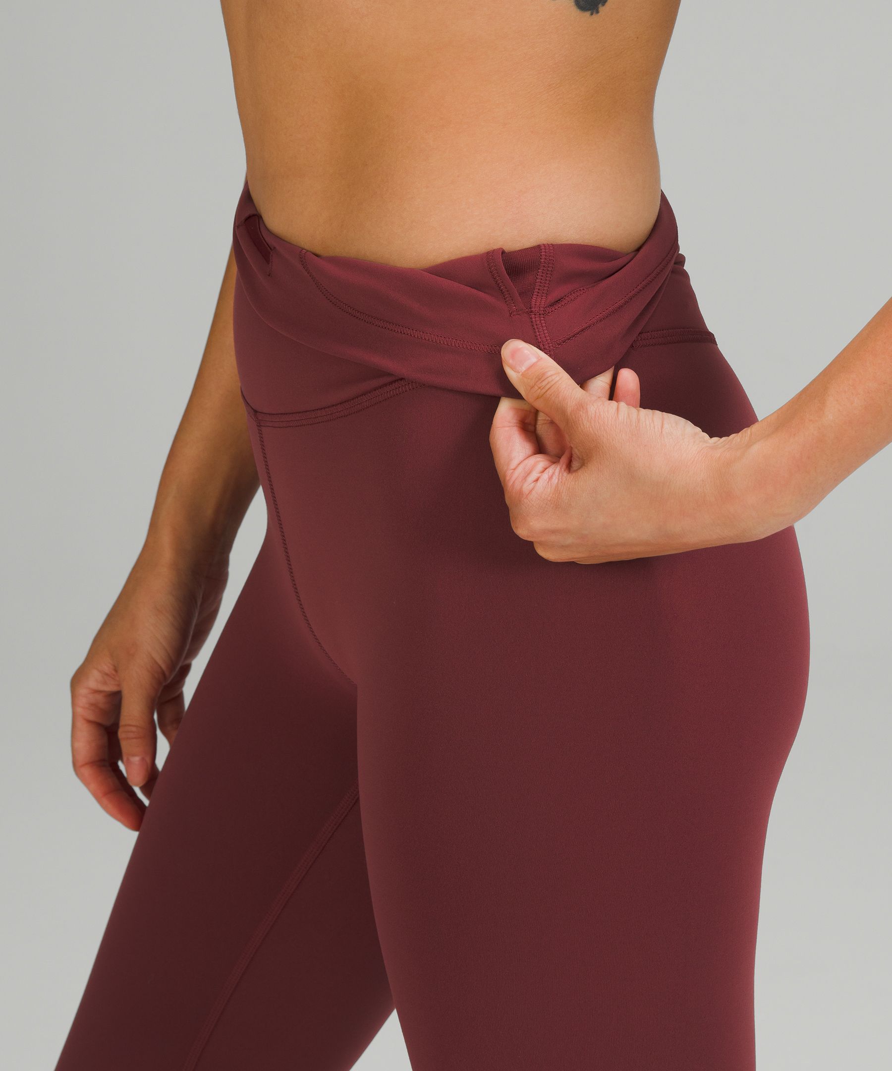 Lululemon Leggings Dame Burgunder | 97234-WKHC