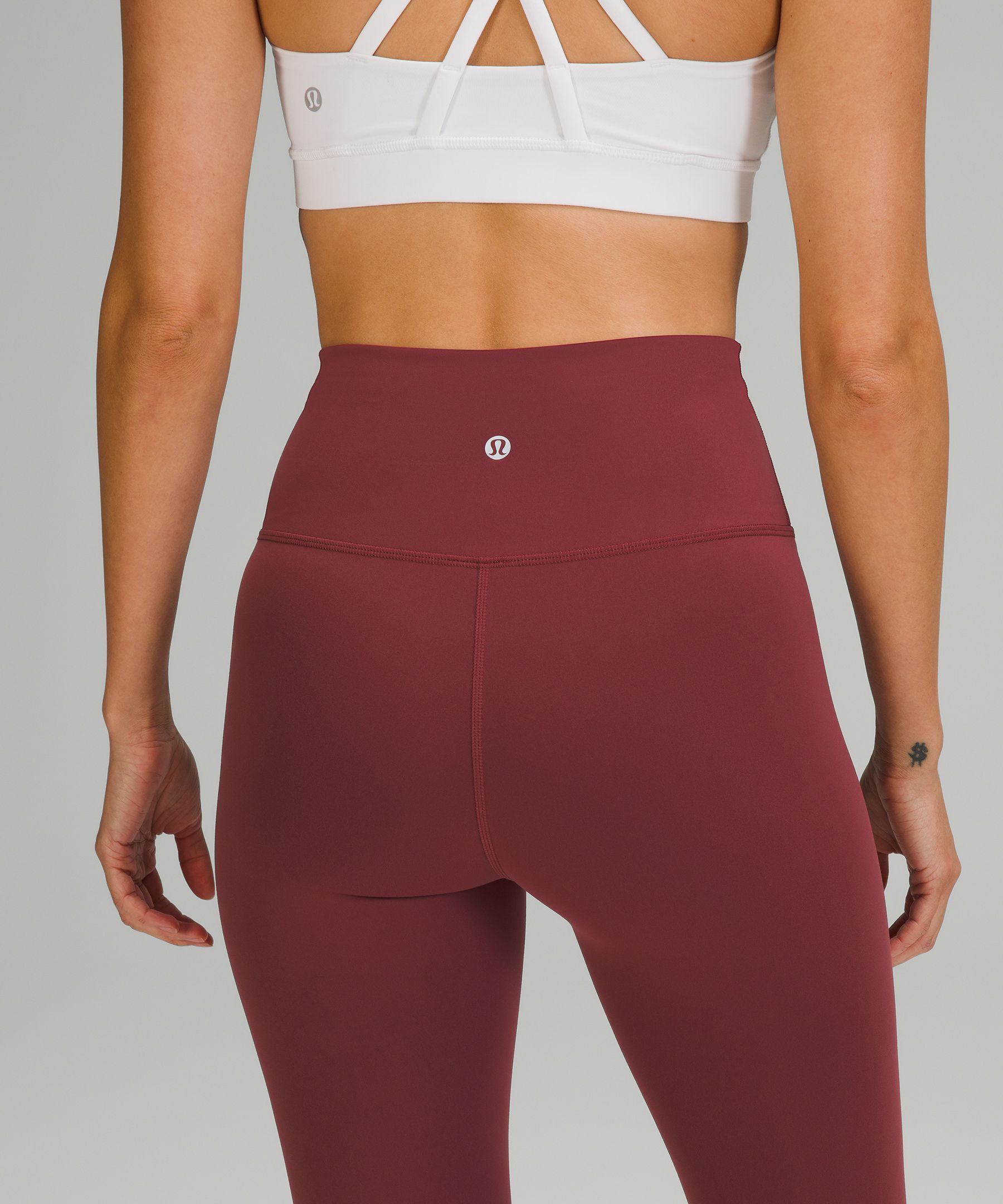 Lululemon Leggings Dame Burgunder | 97234-WKHC