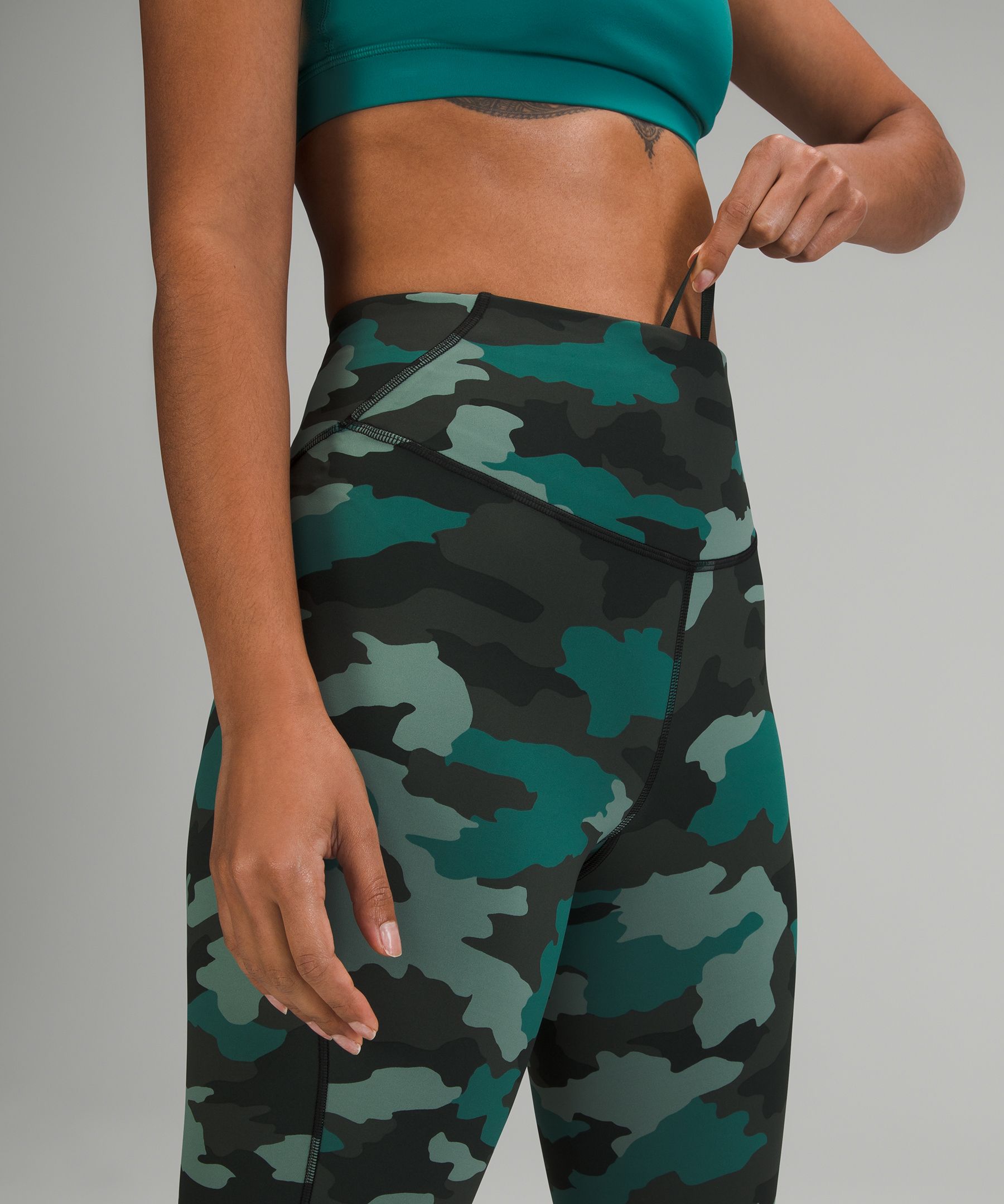 Lululemon Leggings Dame Camouflage | 49615-PJNI