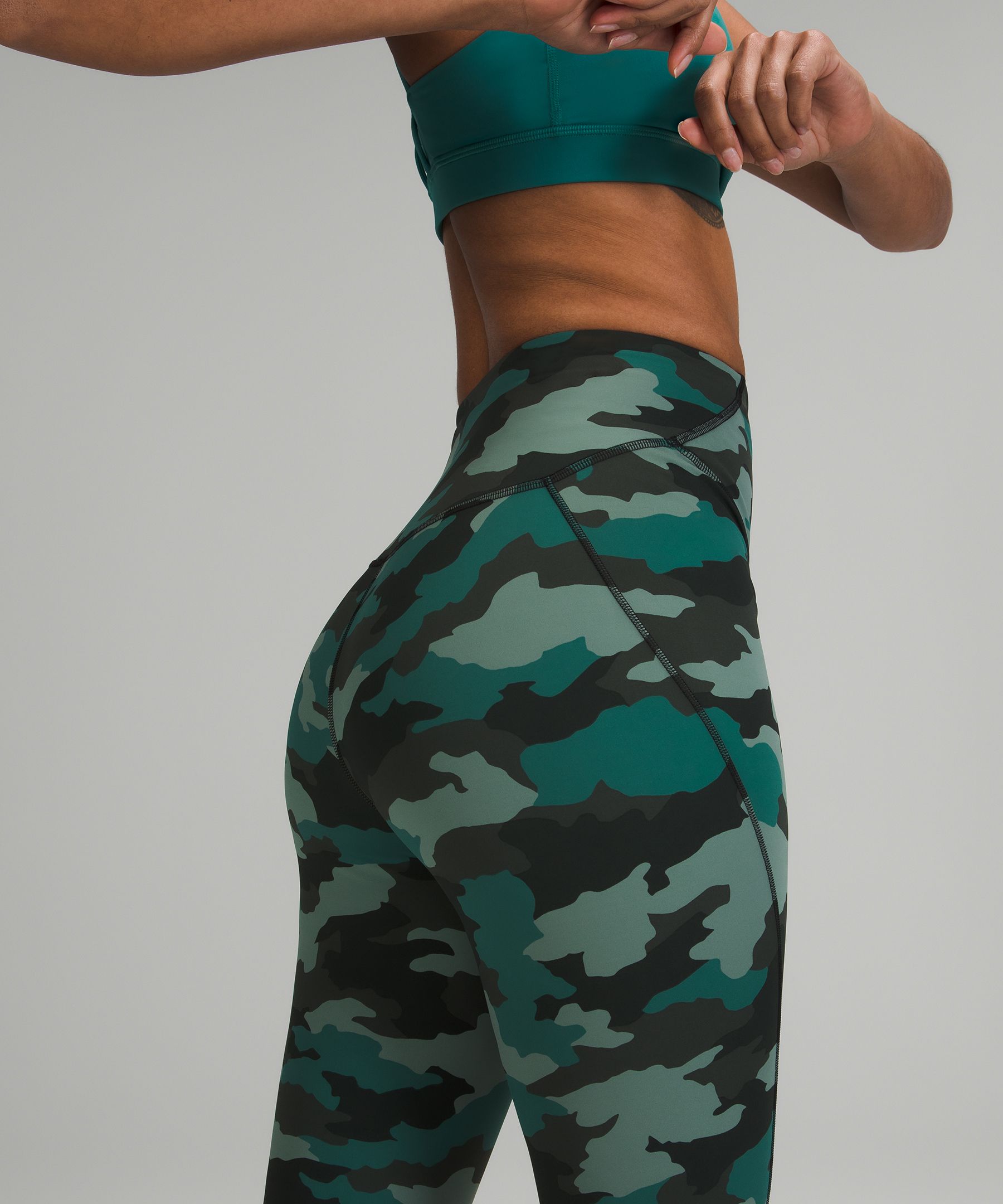 Lululemon Leggings Dame Camouflage | 49615-PJNI