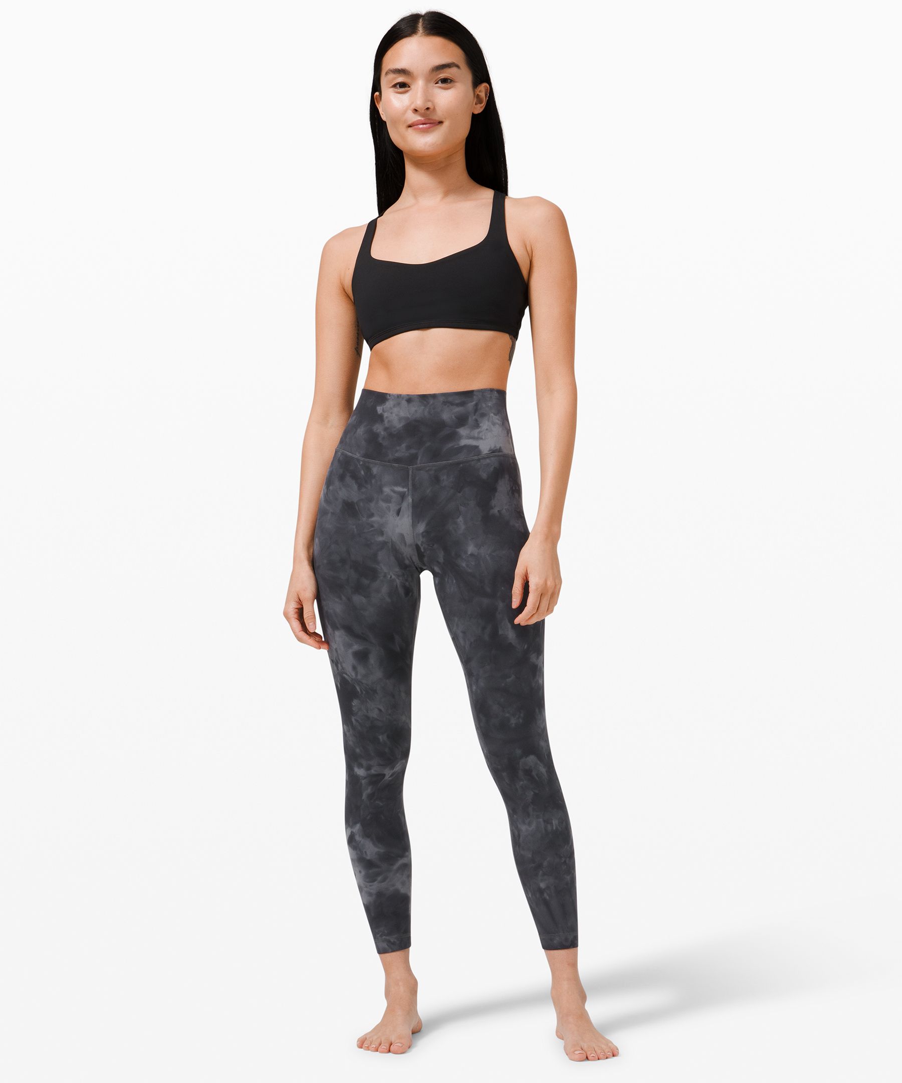 Lululemon Leggings Dame Dyp Grå | 07481-ETIW