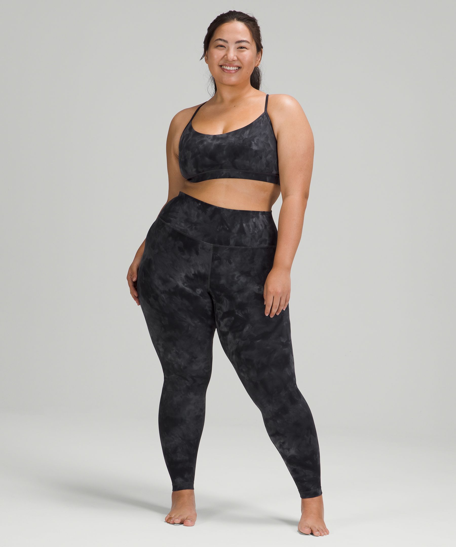 Lululemon Leggings Dame Dyp Grå | 08657-CSVU