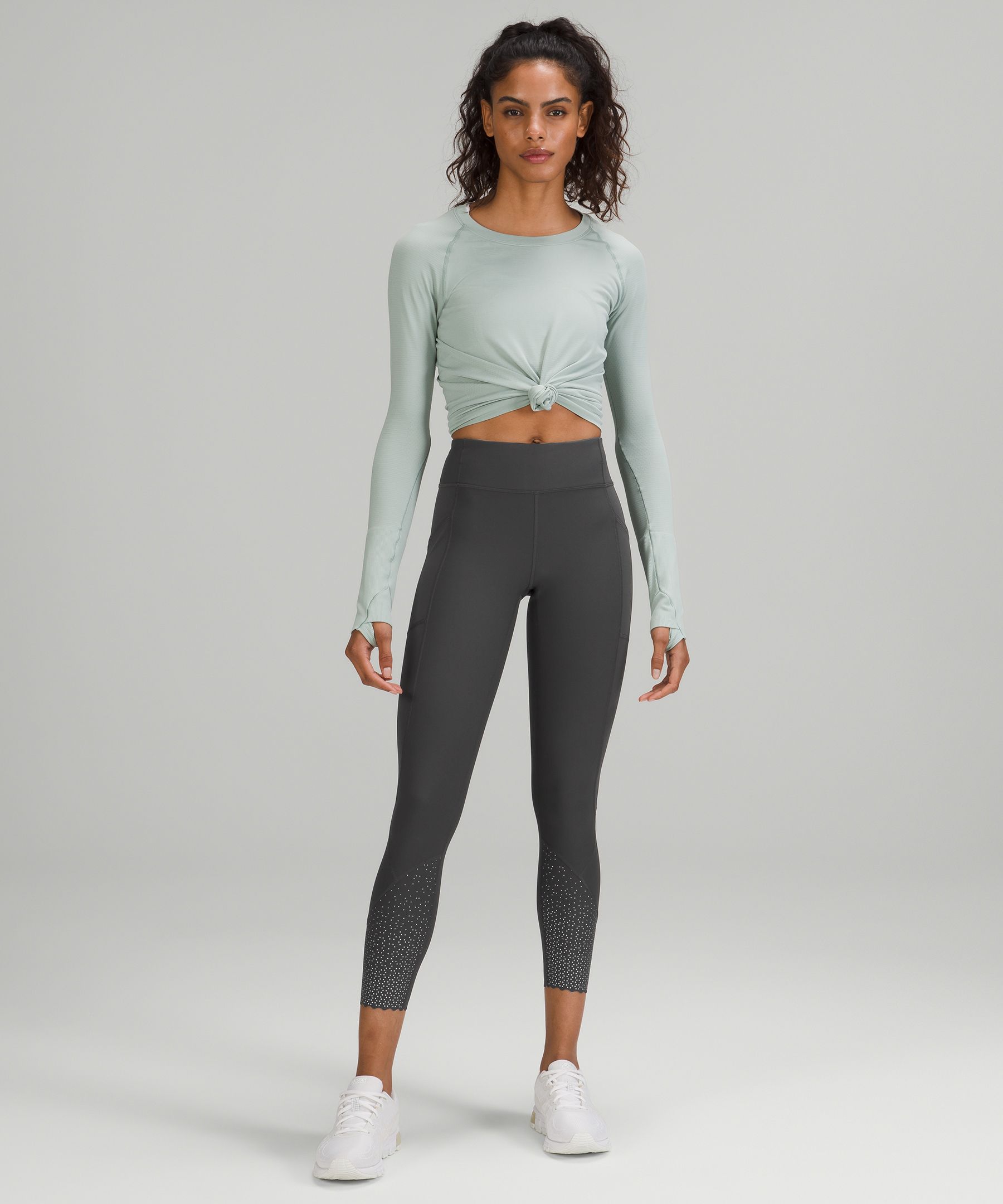 Lululemon Leggings Dame Dyp Grå | 27408-YFRX