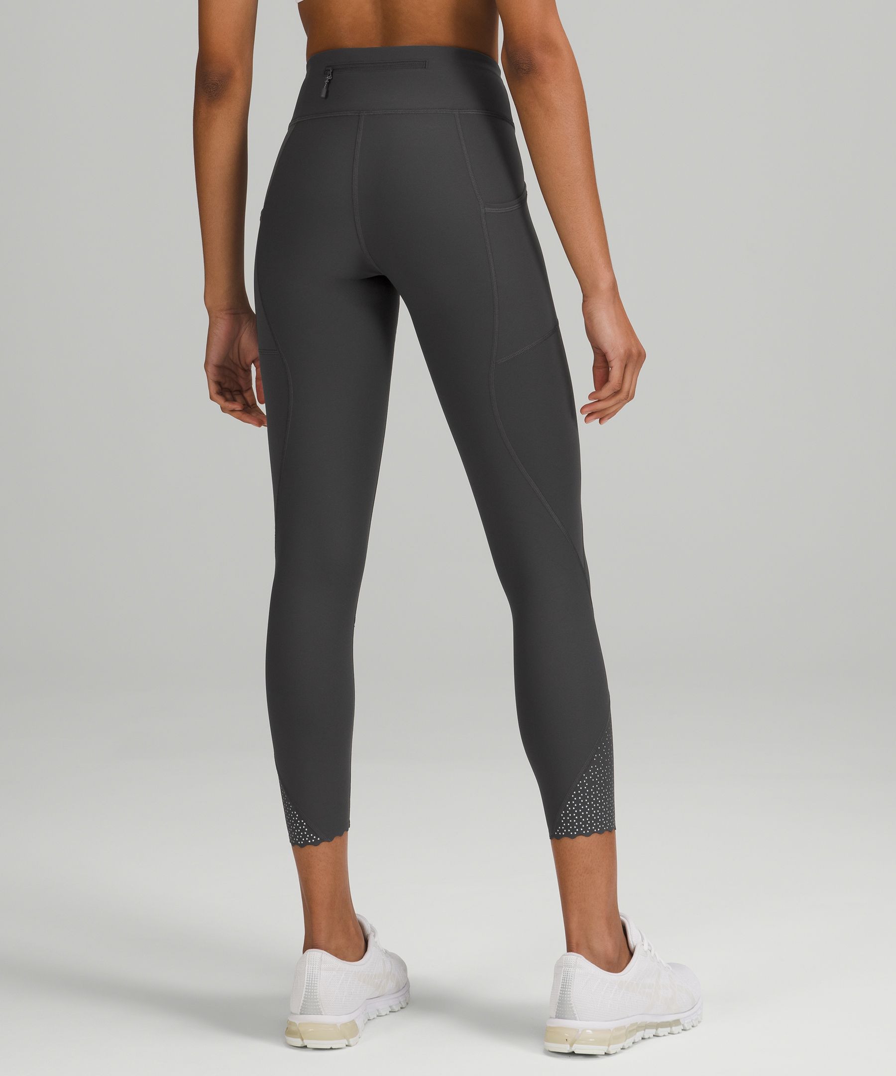 Lululemon Leggings Dame Dyp Grå | 27408-YFRX