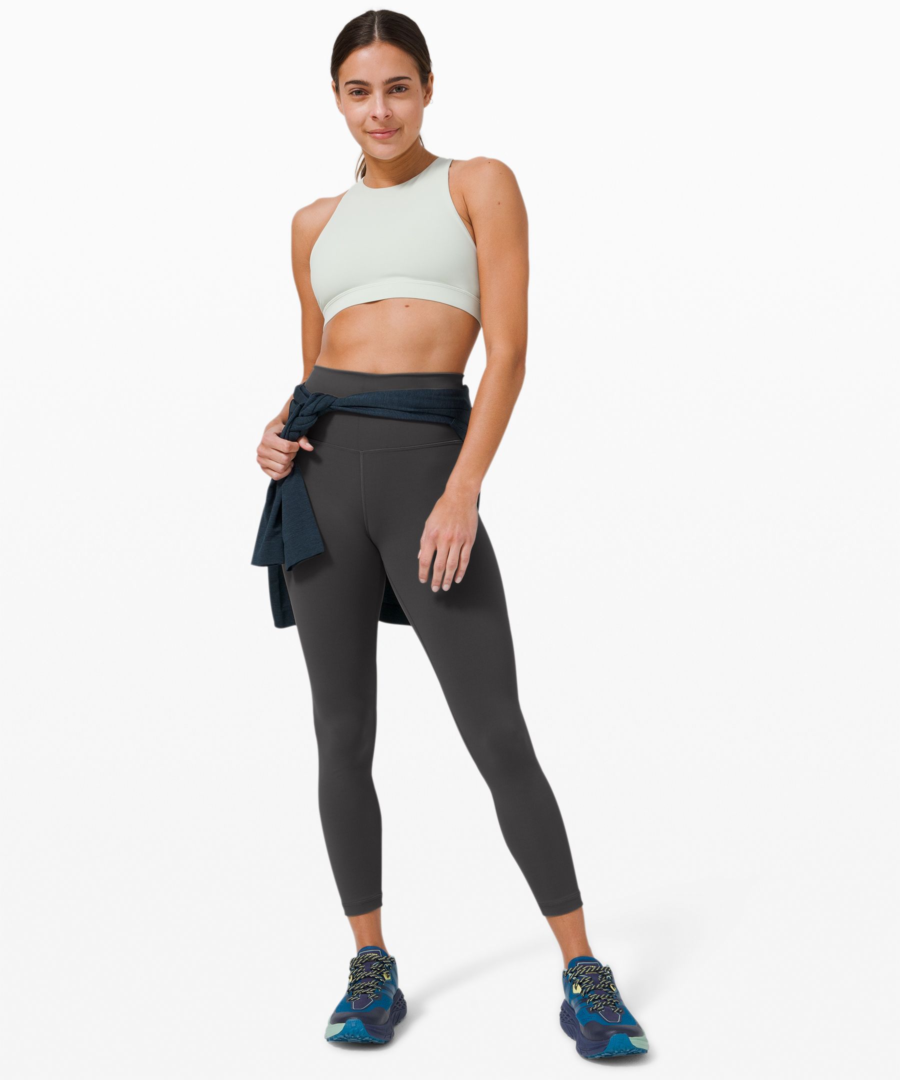 Lululemon Leggings Dame Dyp Grå | 35879-TJYO