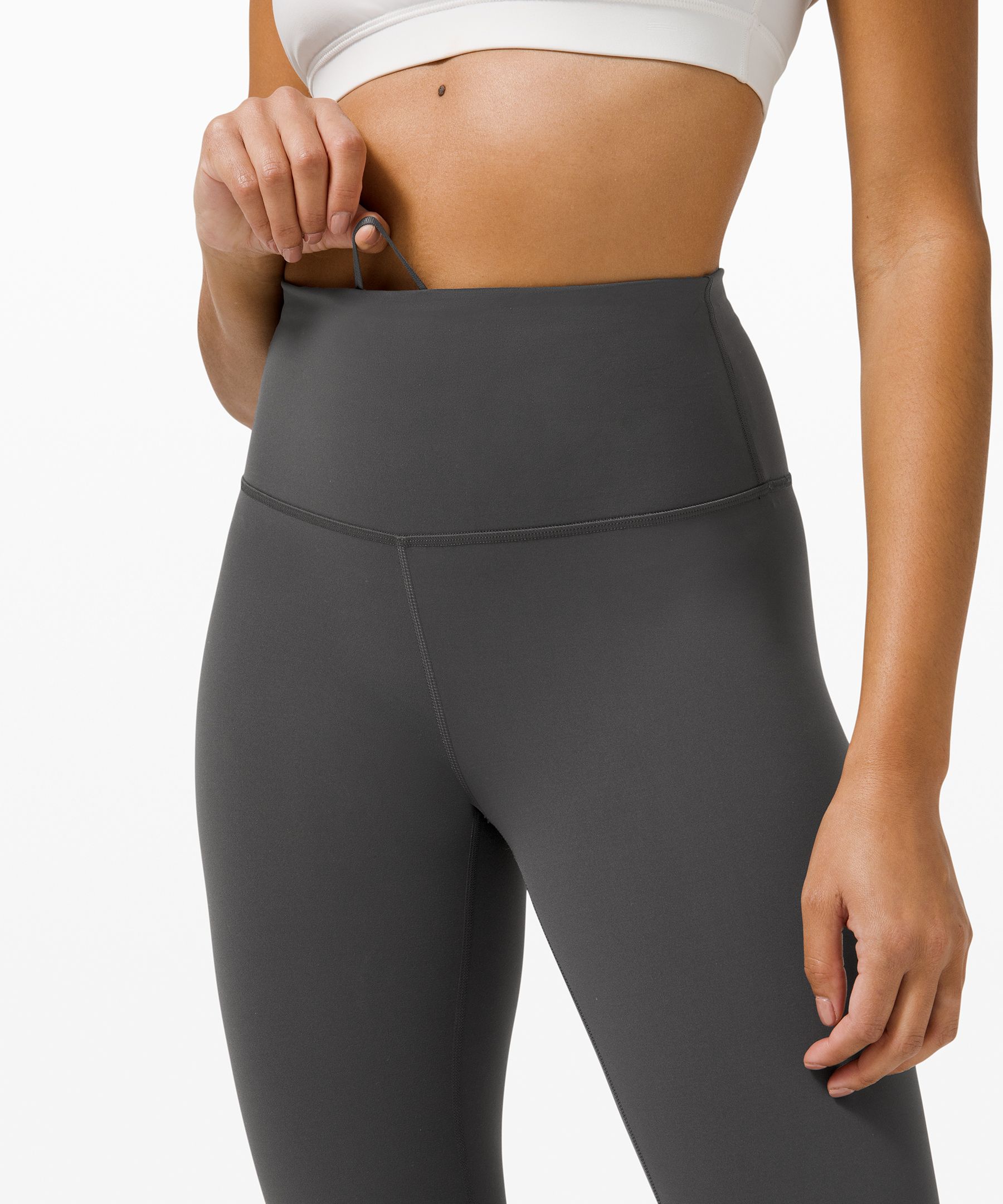 Lululemon Leggings Dame Dyp Grå | 49768-BVPK