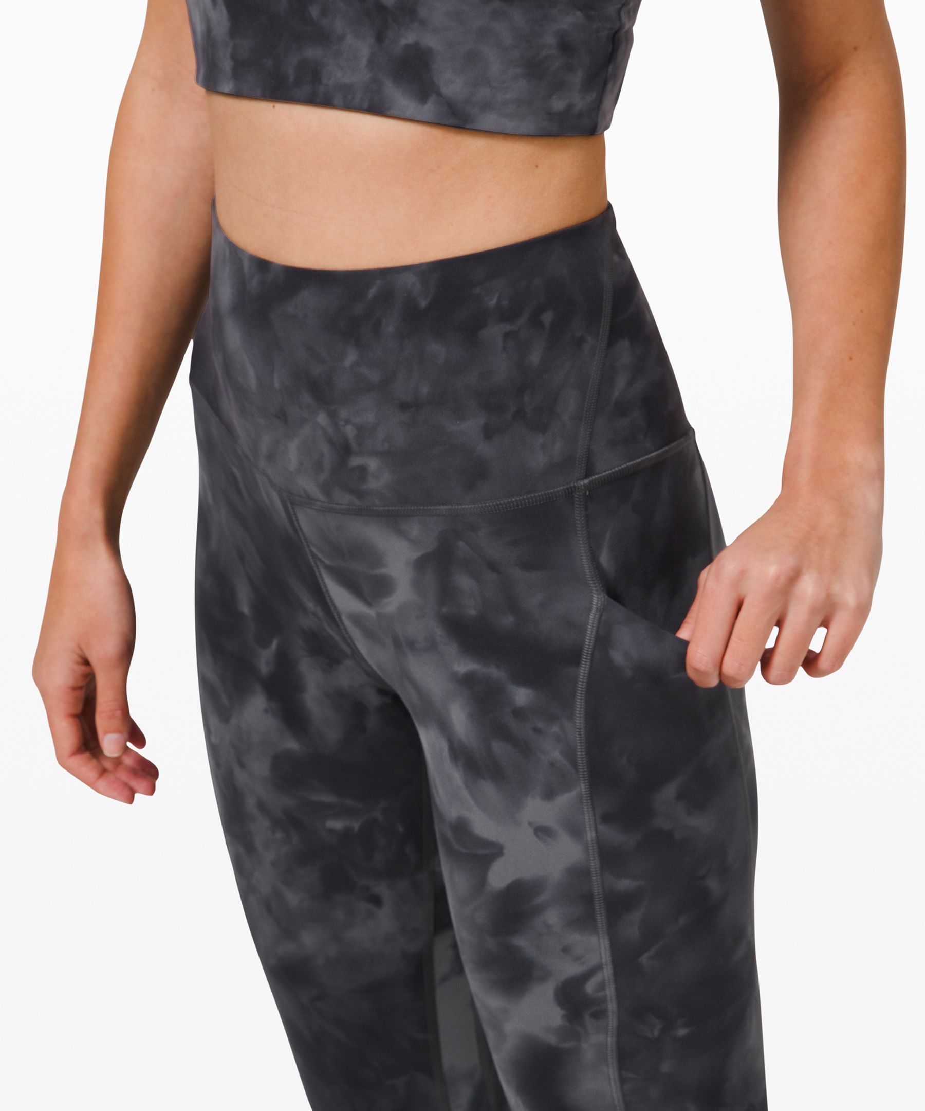 Lululemon Leggings Dame Dyp Grå | 62735-GTPW