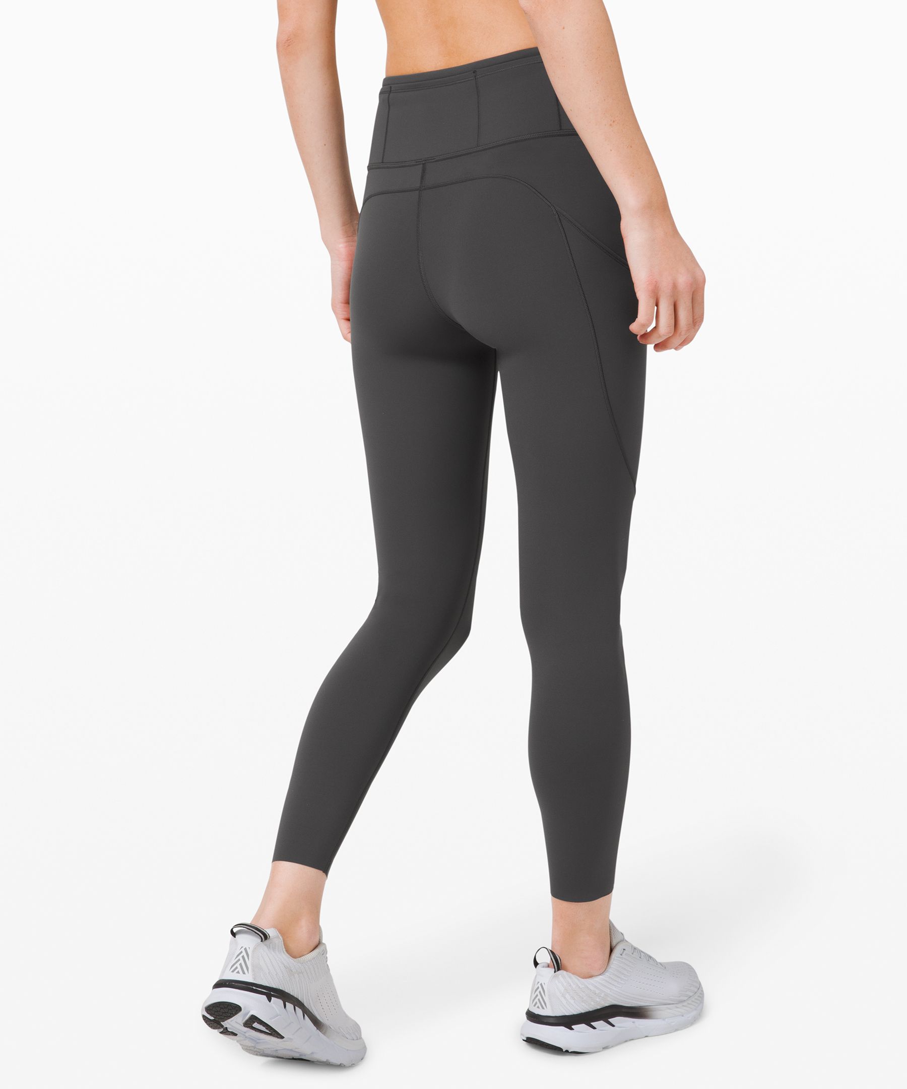 Lululemon Leggings Dame Dyp Grå | 71540-ZPKA
