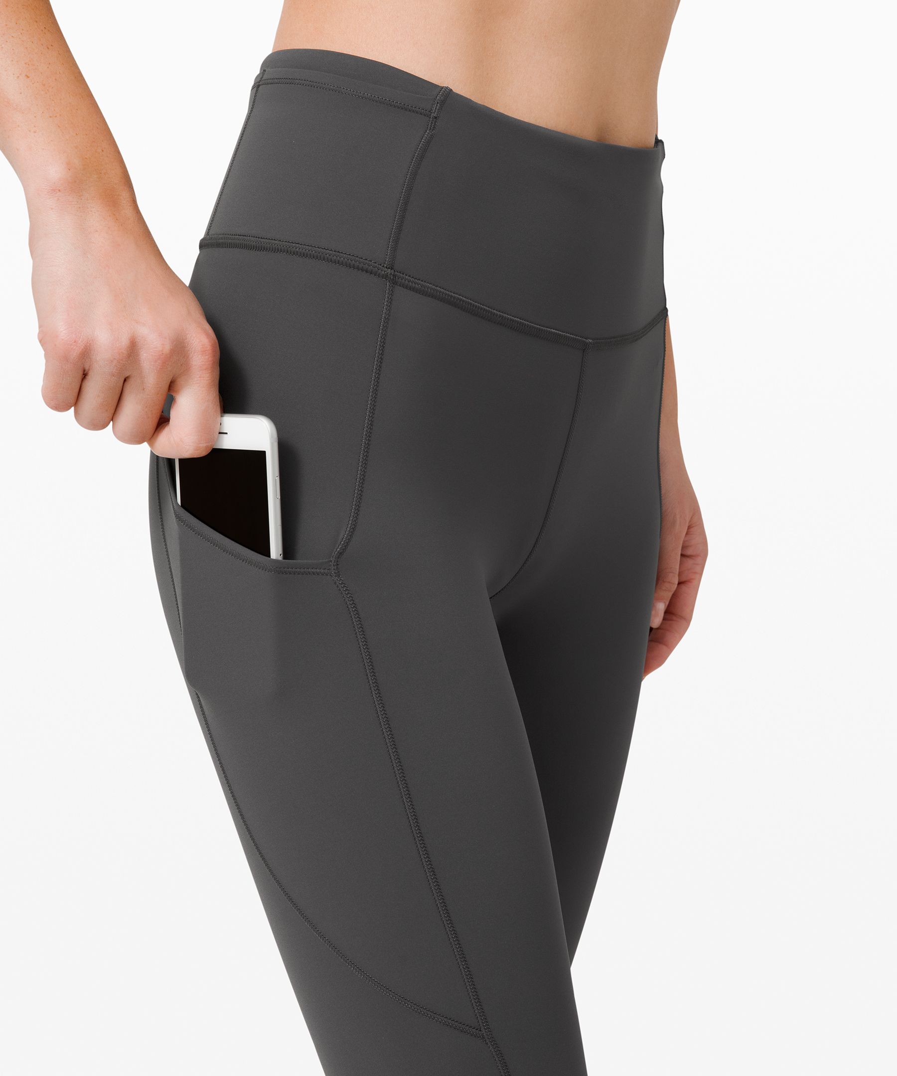 Lululemon Leggings Dame Dyp Grå | 71540-ZPKA