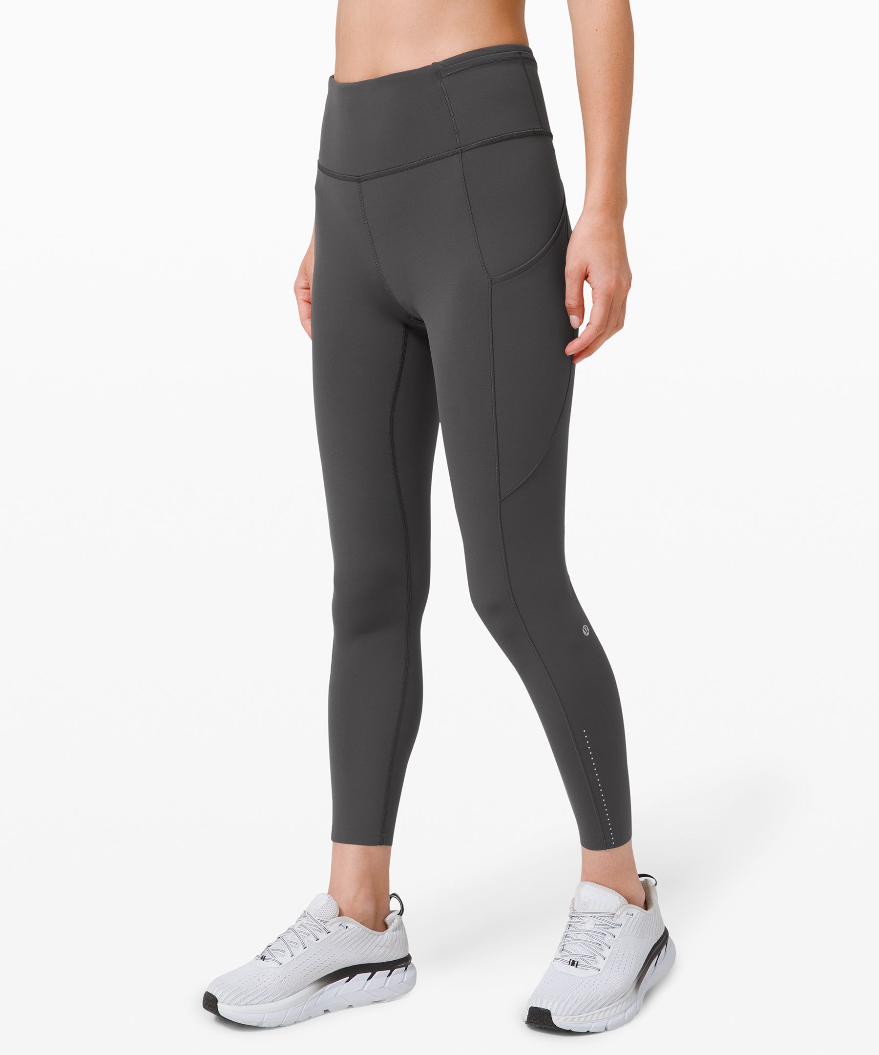 Lululemon Leggings Dame Dyp Grå | 71540-ZPKA