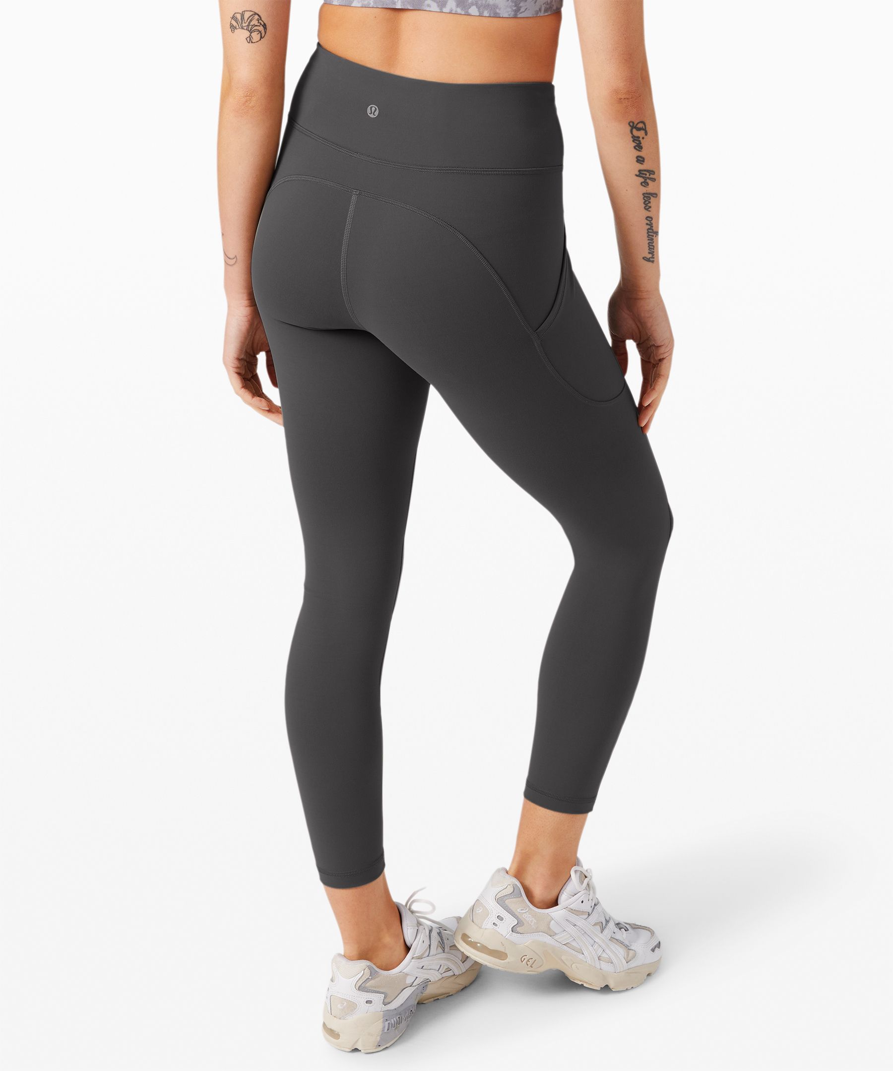 Lululemon Leggings Dame Dyp Grå | 90146-XNWV