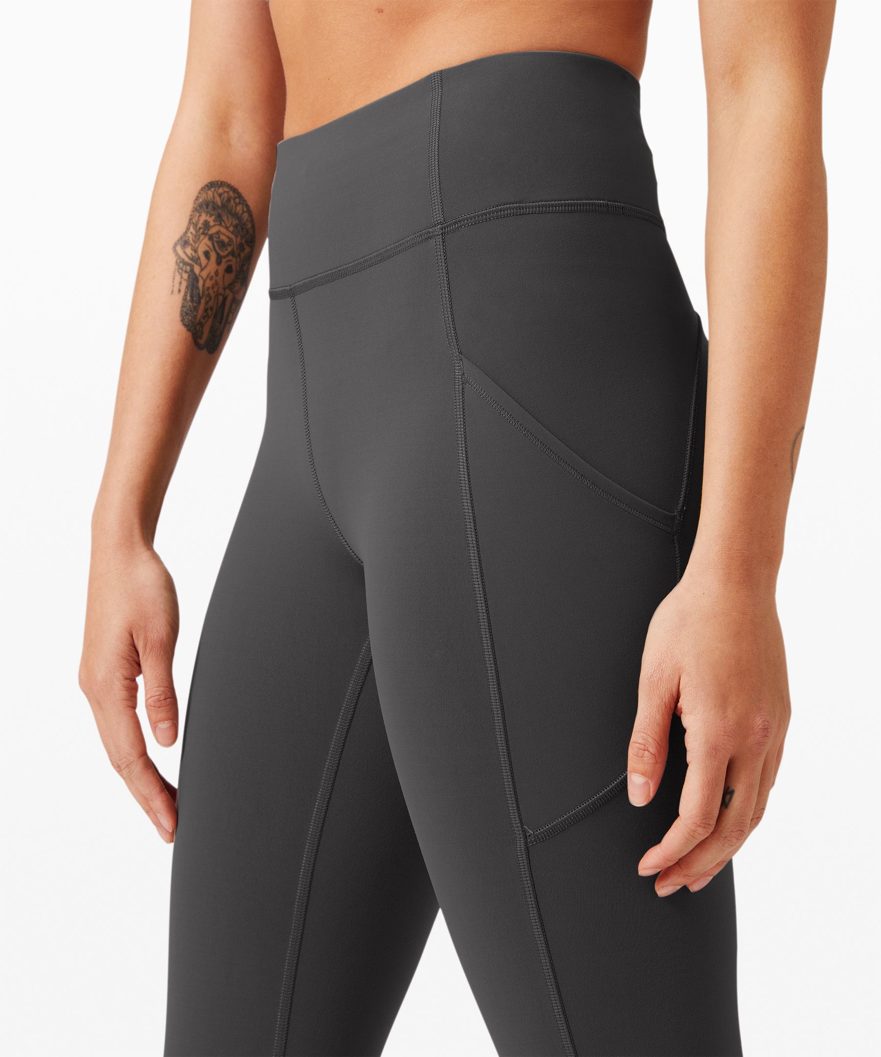 Lululemon Leggings Dame Dyp Grå | 90146-XNWV
