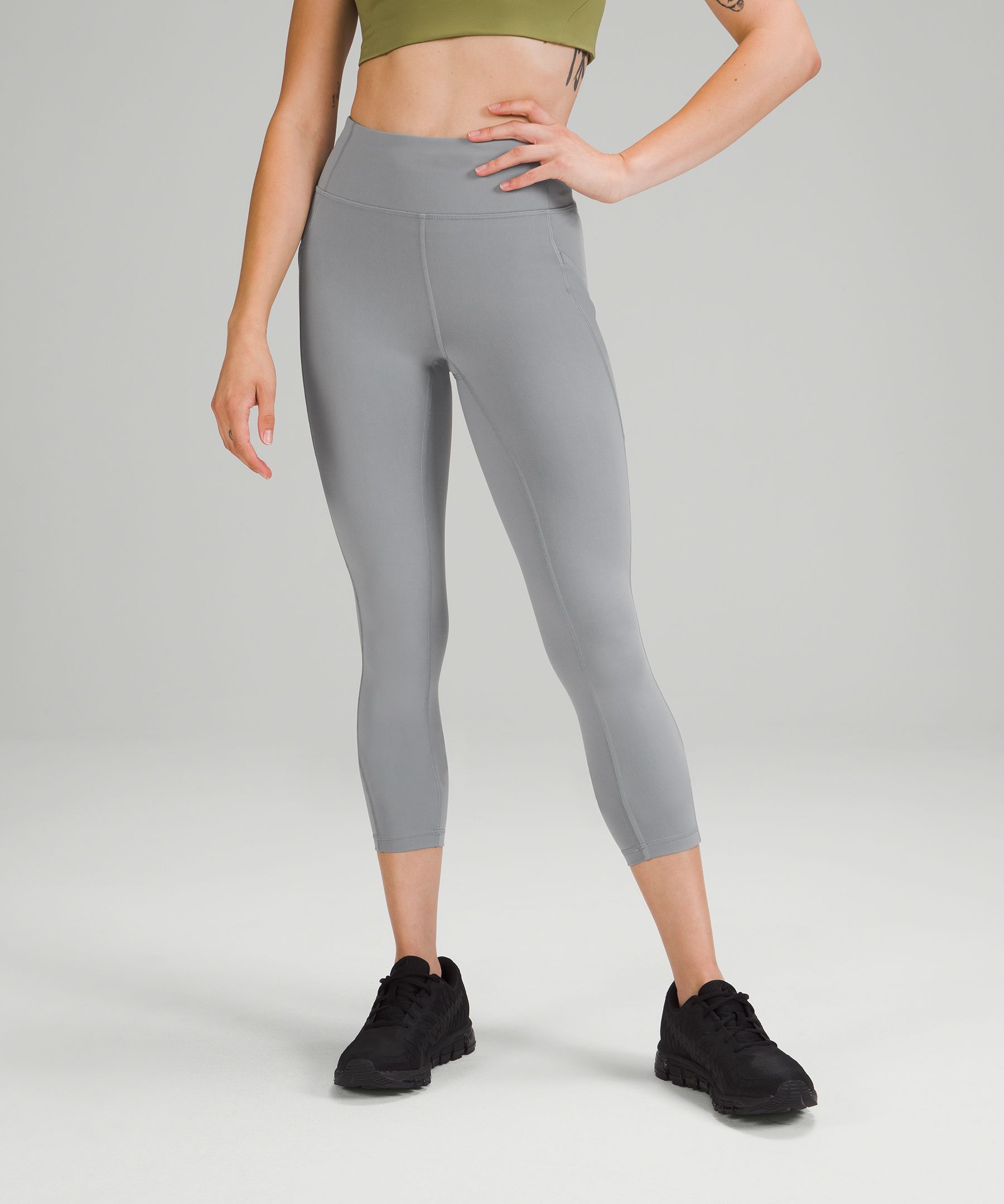 Lululemon Leggings Dame Grå | 50786-BLVH