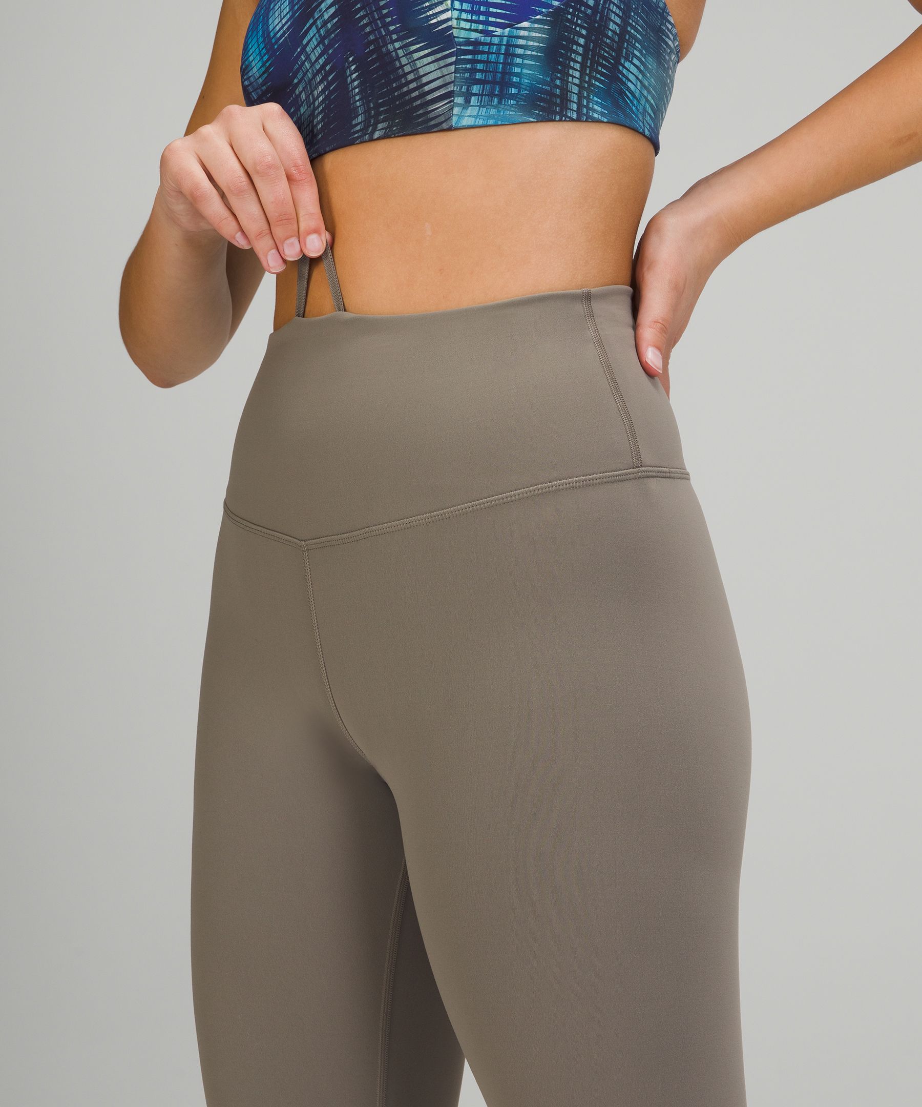 Lululemon Leggings Dame Grå | 61703-BZOF
