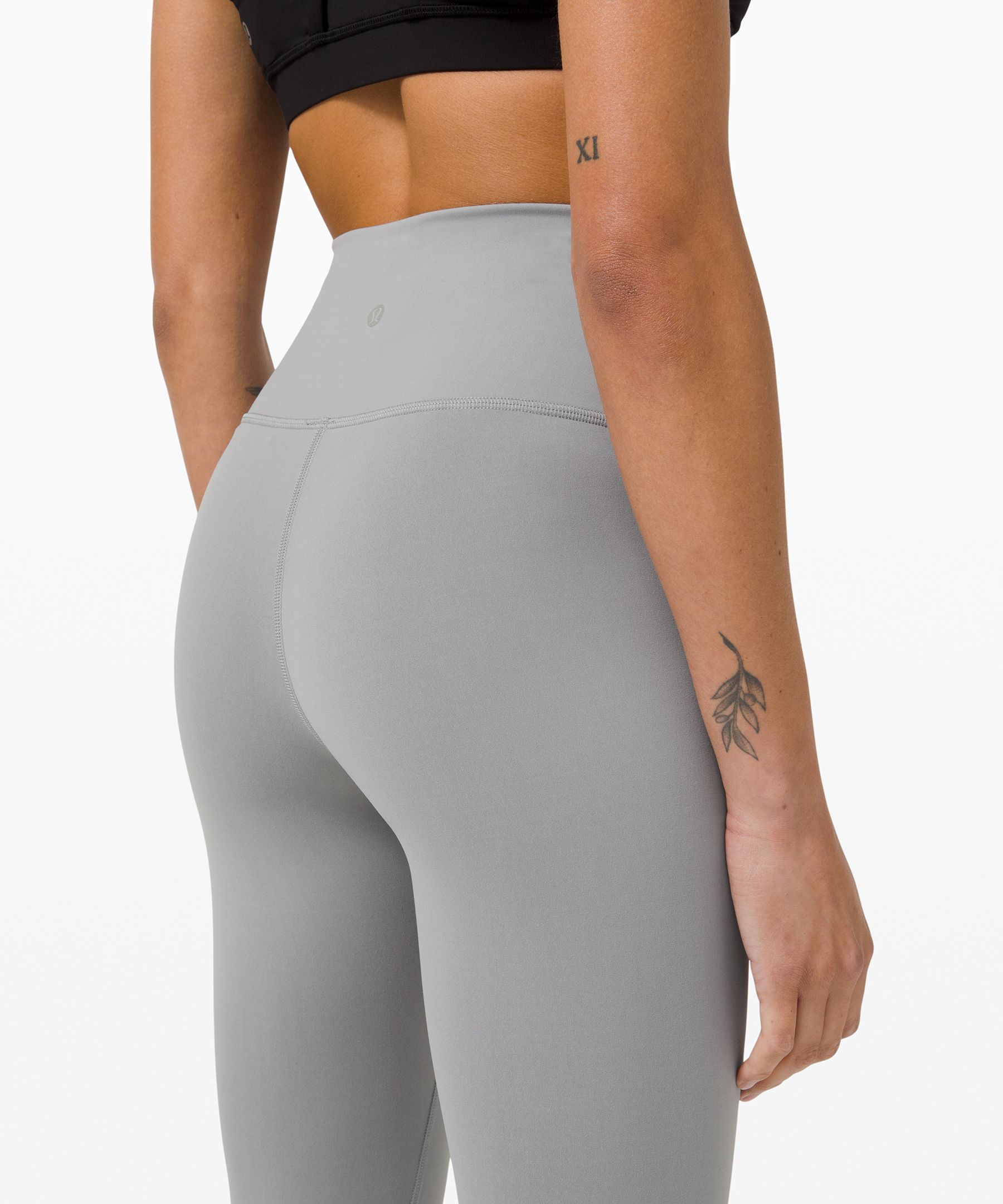 Lululemon Leggings Dame Grå | 67120-NZDQ