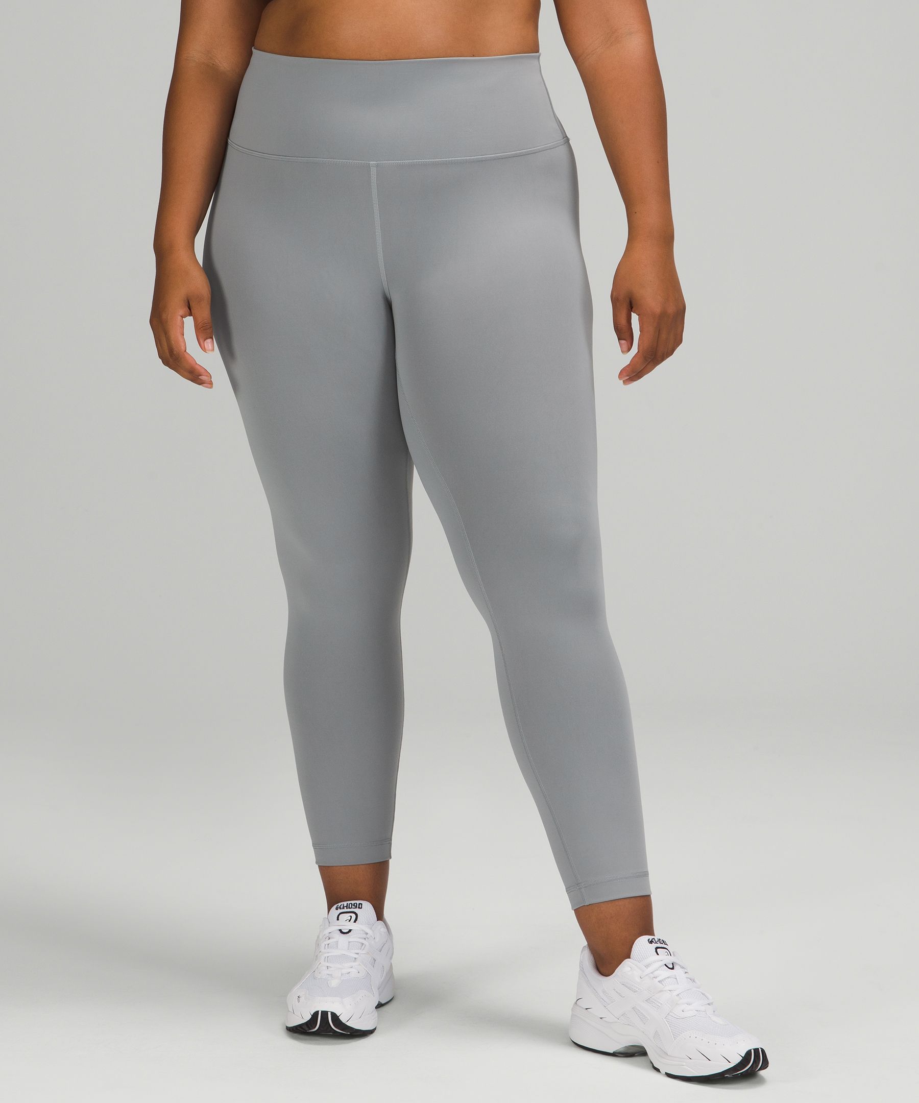 Lululemon Leggings Dame Grå | 67120-NZDQ