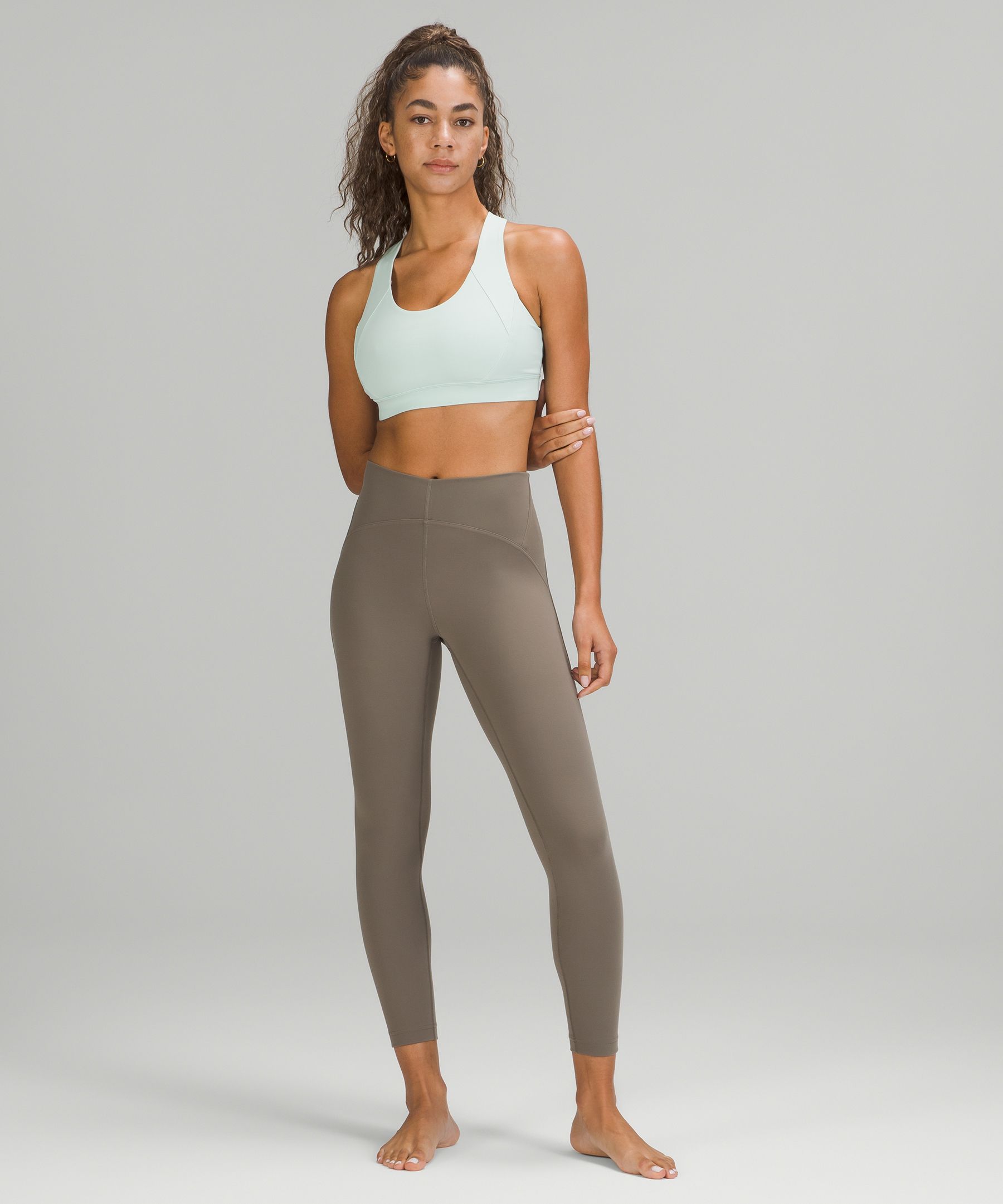 Lululemon Leggings Dame Grå | 80632-BLQO