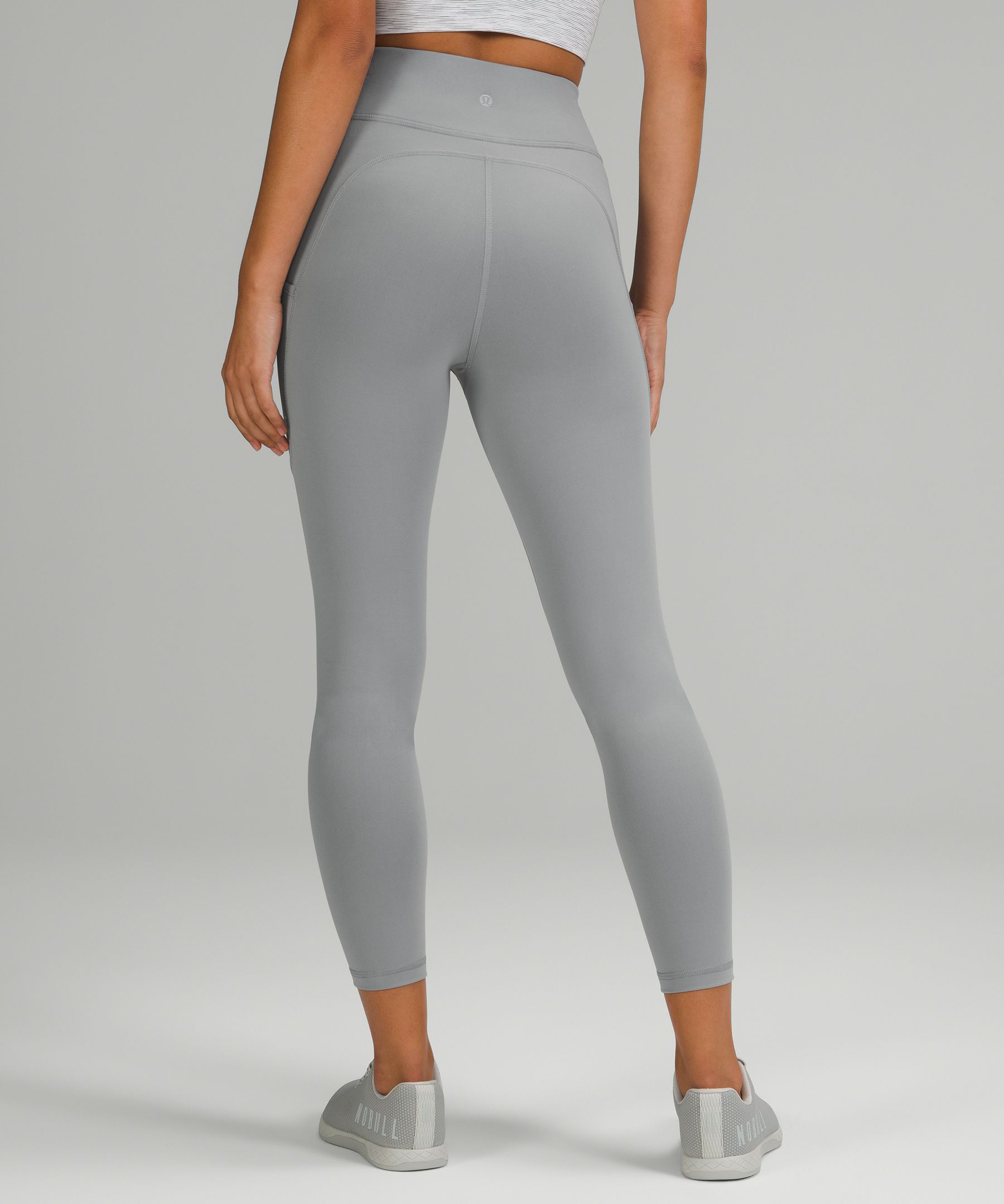 Lululemon Leggings Dame Grå | 86053-XVQU