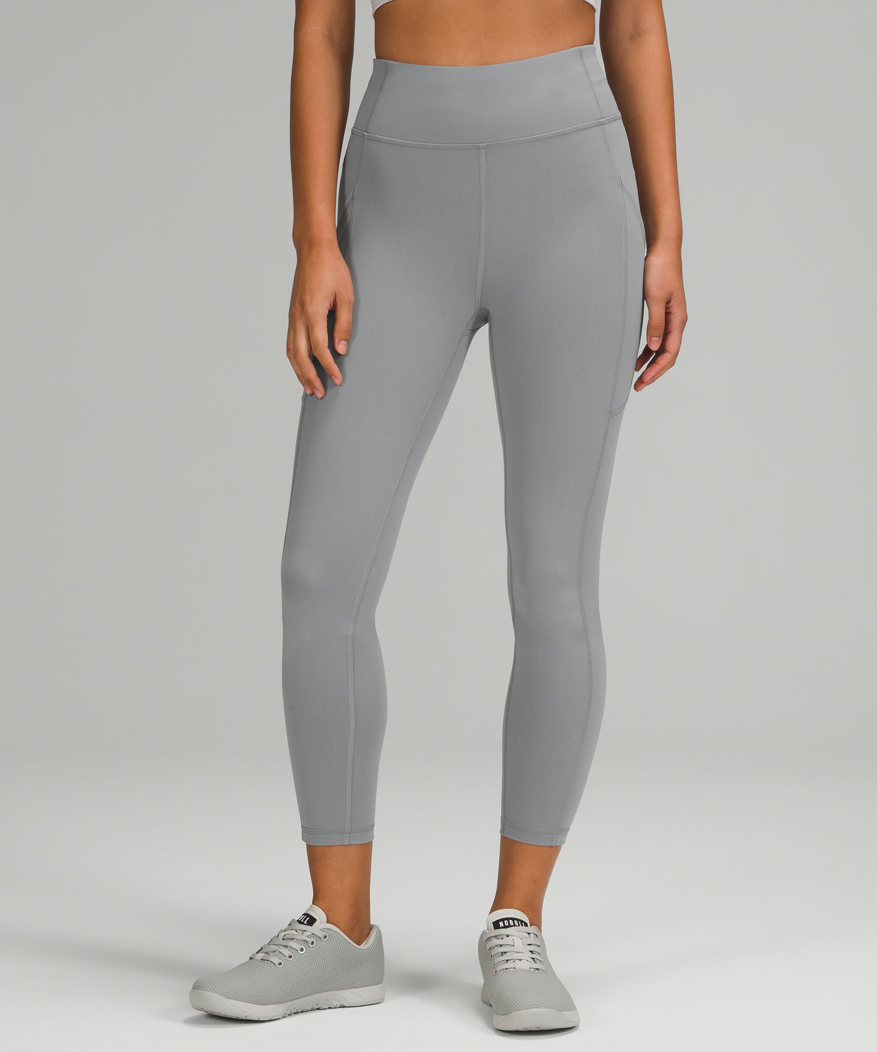 Lululemon Leggings Dame Grå | 86053-XVQU
