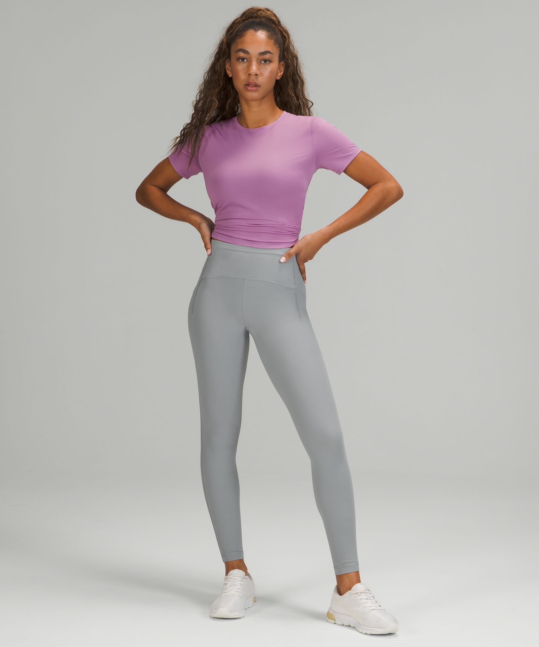Lululemon Leggings Dame Grå | 89623-HCRU
