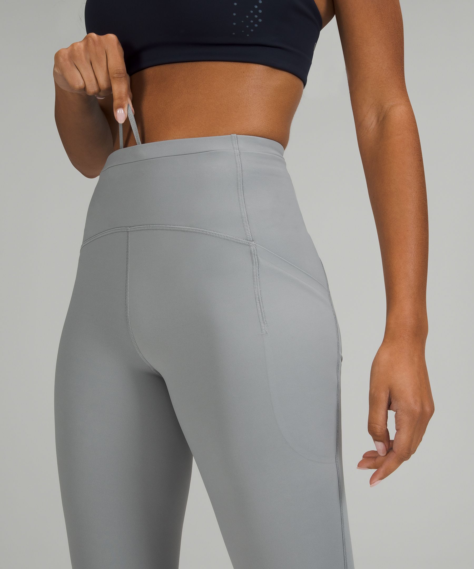 Lululemon Leggings Dame Grå | 89623-HCRU
