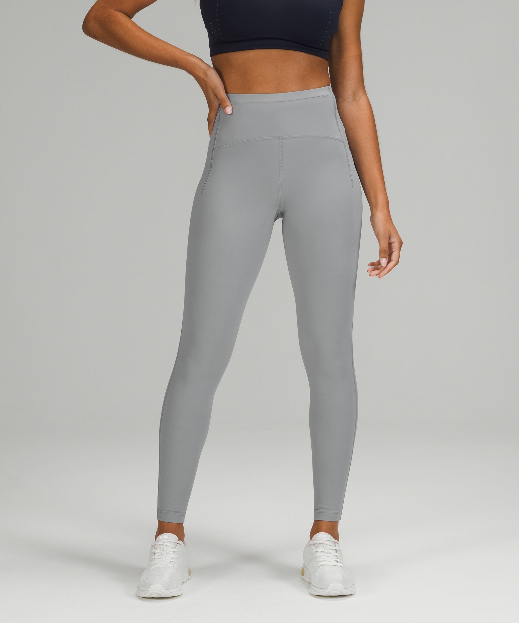 Lululemon Leggings Dame Grå | 89623-HCRU