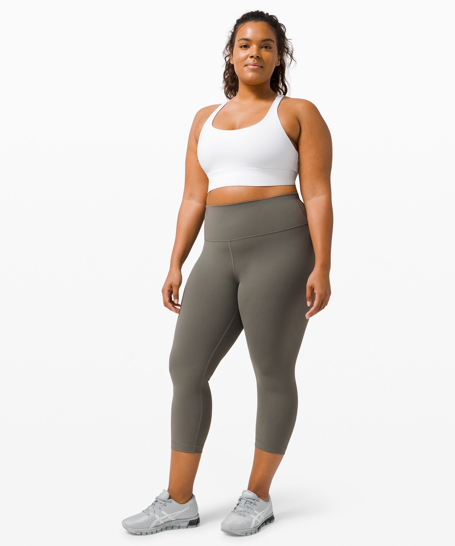 Lululemon Leggings Dame Grå Olivengrønne | 36948-ZCMO