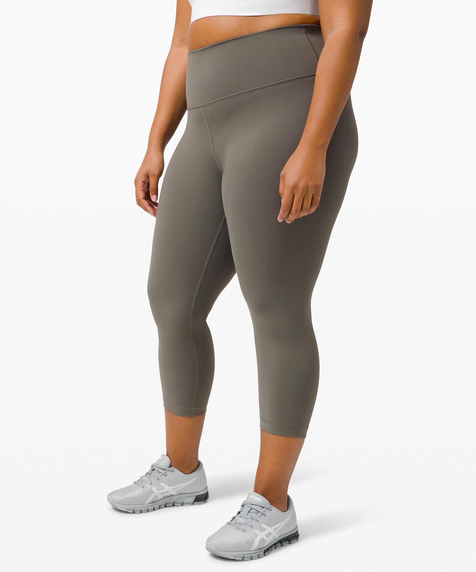 Lululemon Leggings Dame Grå Olivengrønne | 36948-ZCMO