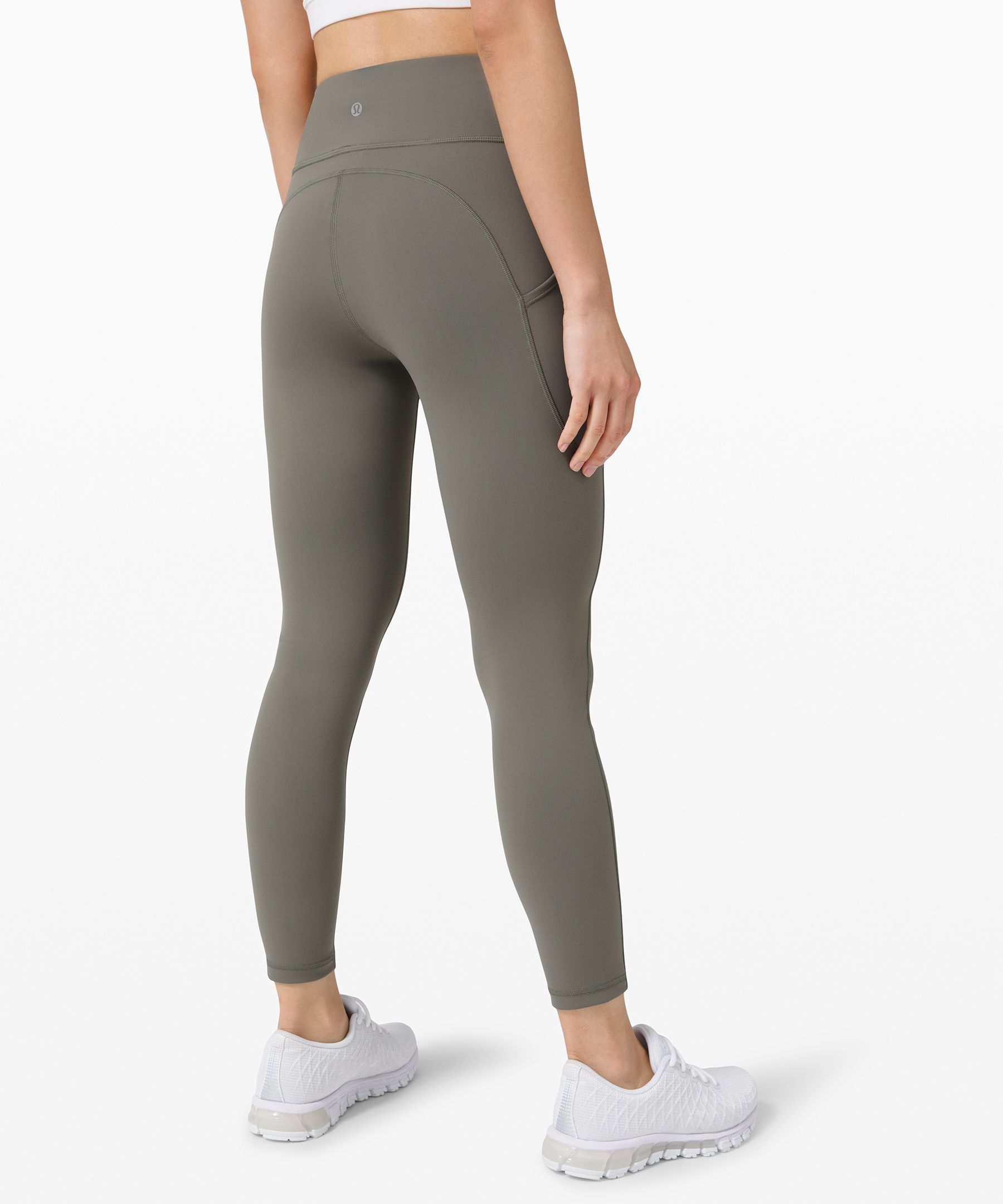 Lululemon Leggings Dame Grå Olivengrønne | 82659-LXHC