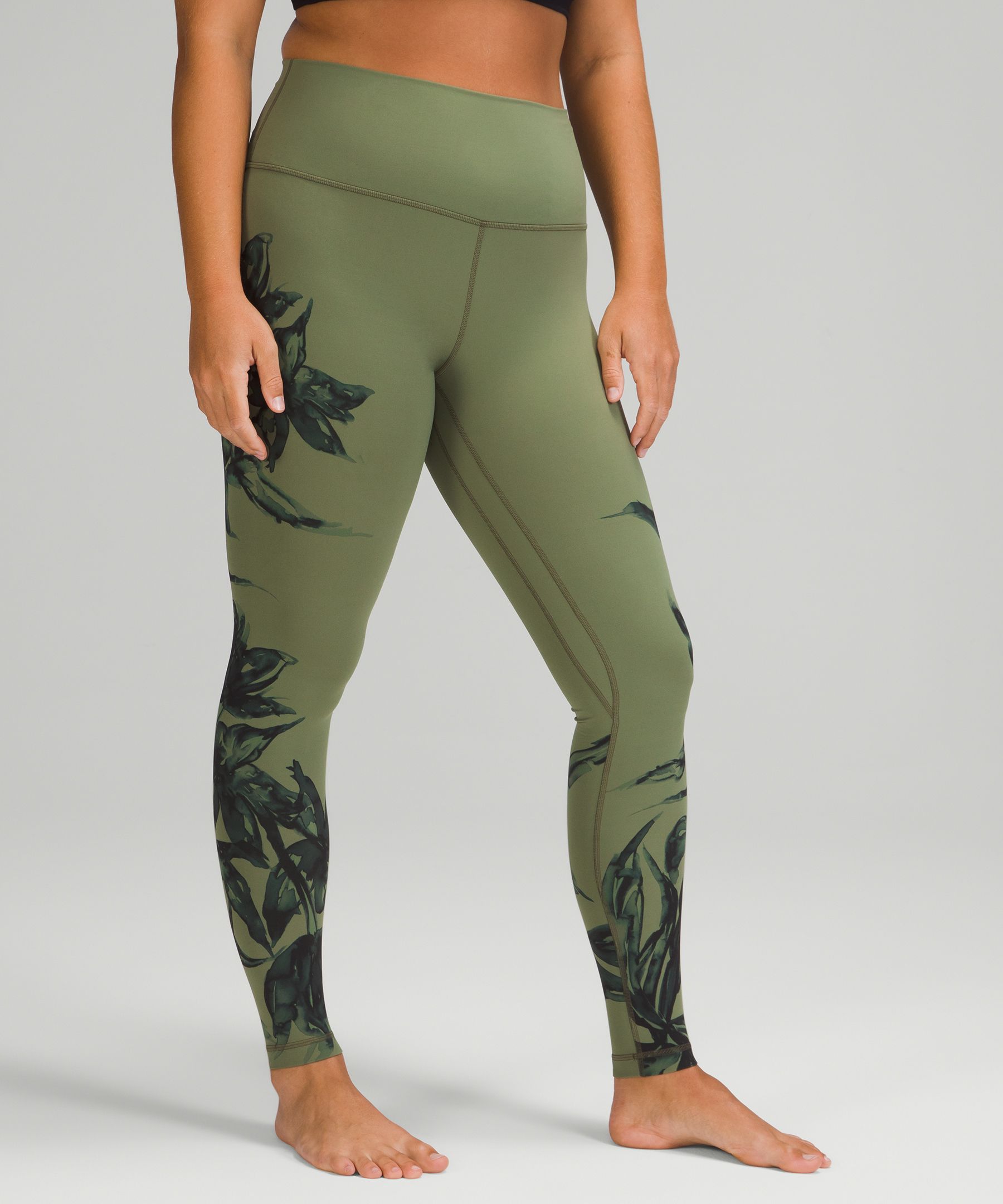 Lululemon Leggings Dame Grønn | 86951-JFIQ