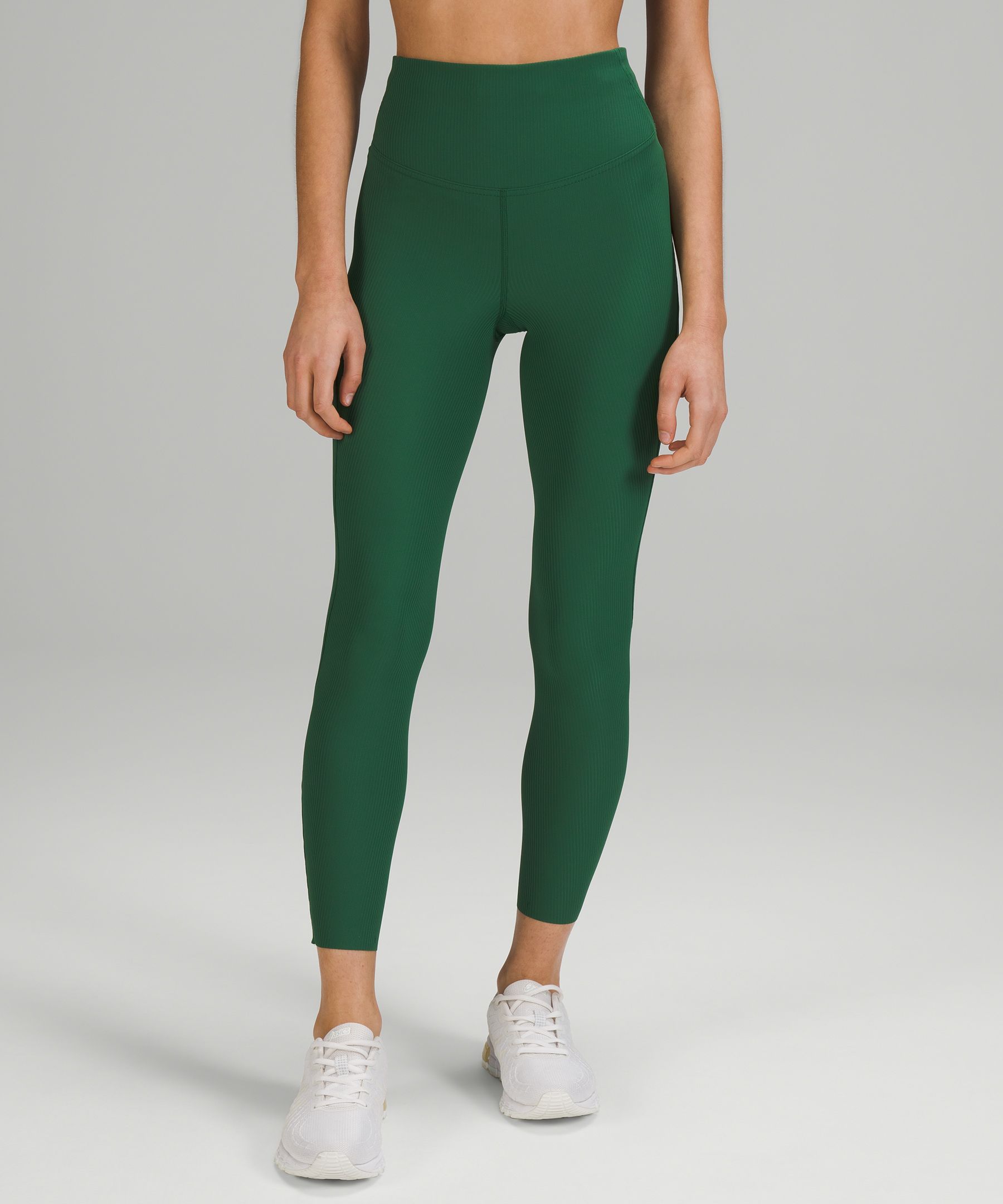 Lululemon Leggings Dame Grønn | 93802-KTSM