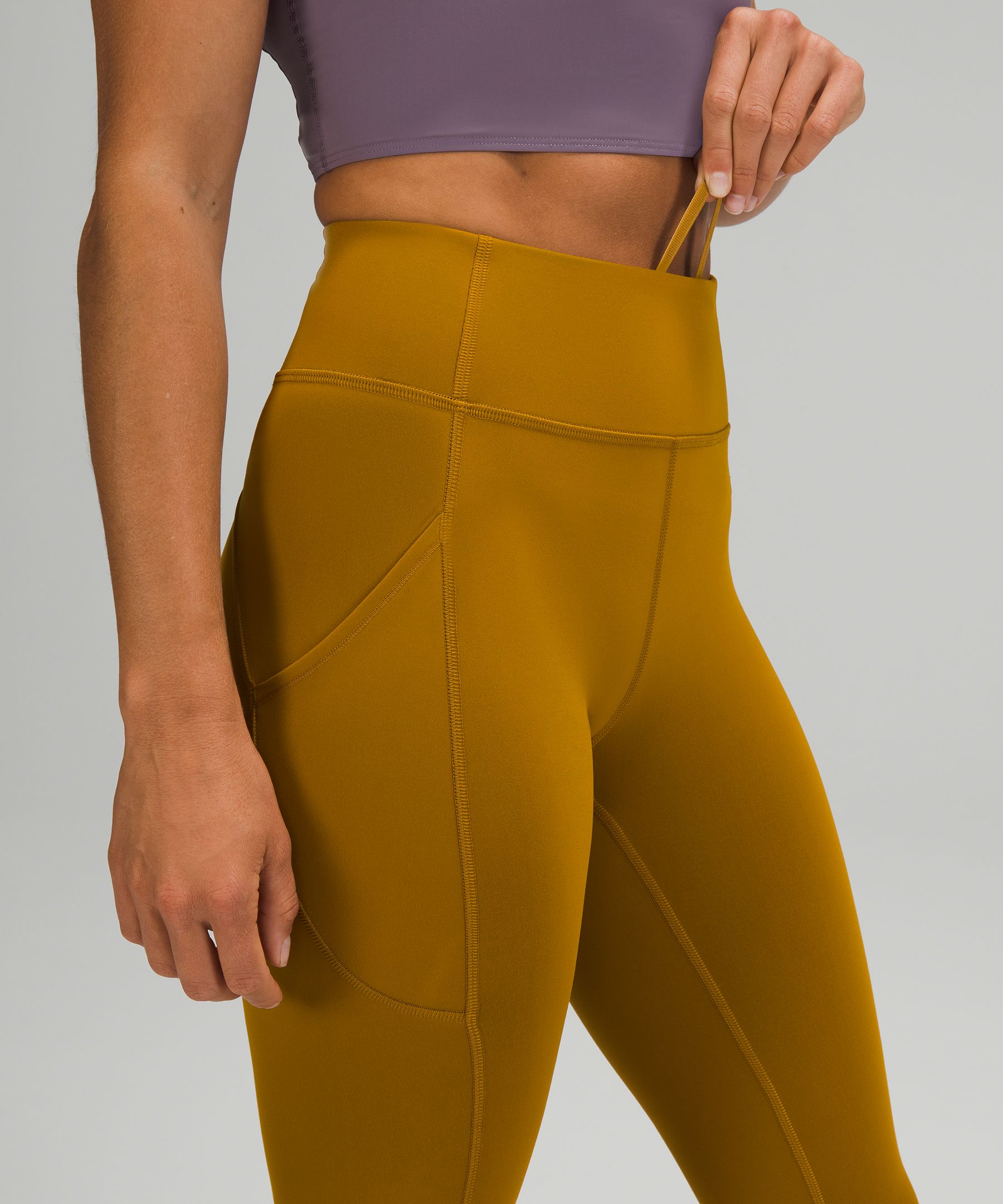 Lululemon Leggings Dame Gull Brune | 91675-TWJG