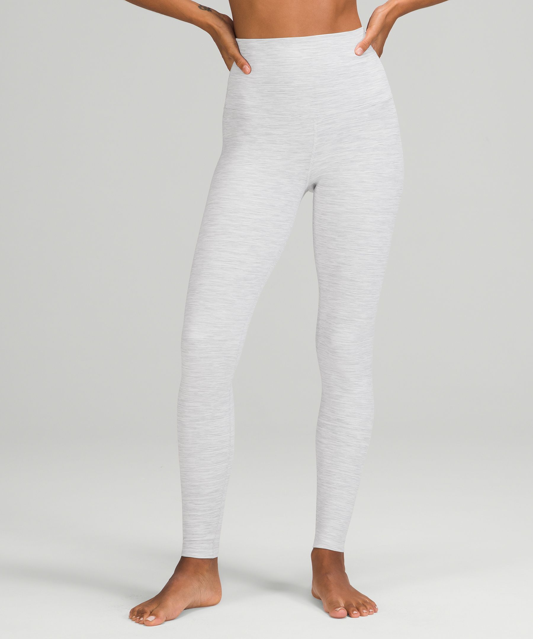 Lululemon Leggings Dame Hvite | 24851-FZCQ