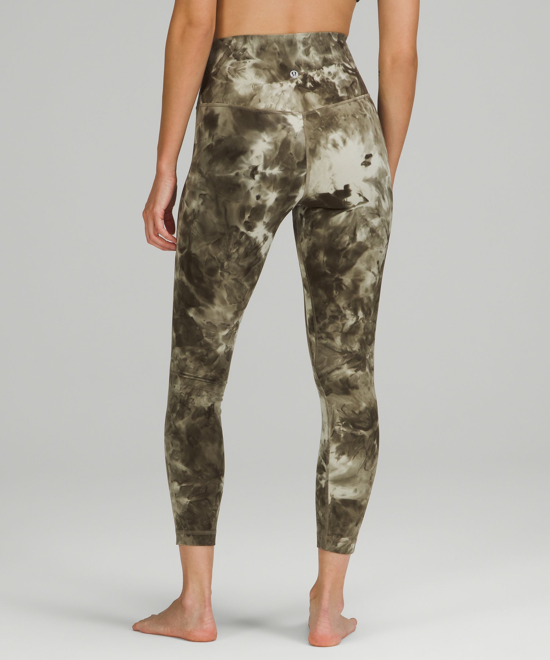 Lululemon Leggings Dame Lyse Olivengrønne | 65312-IQZW