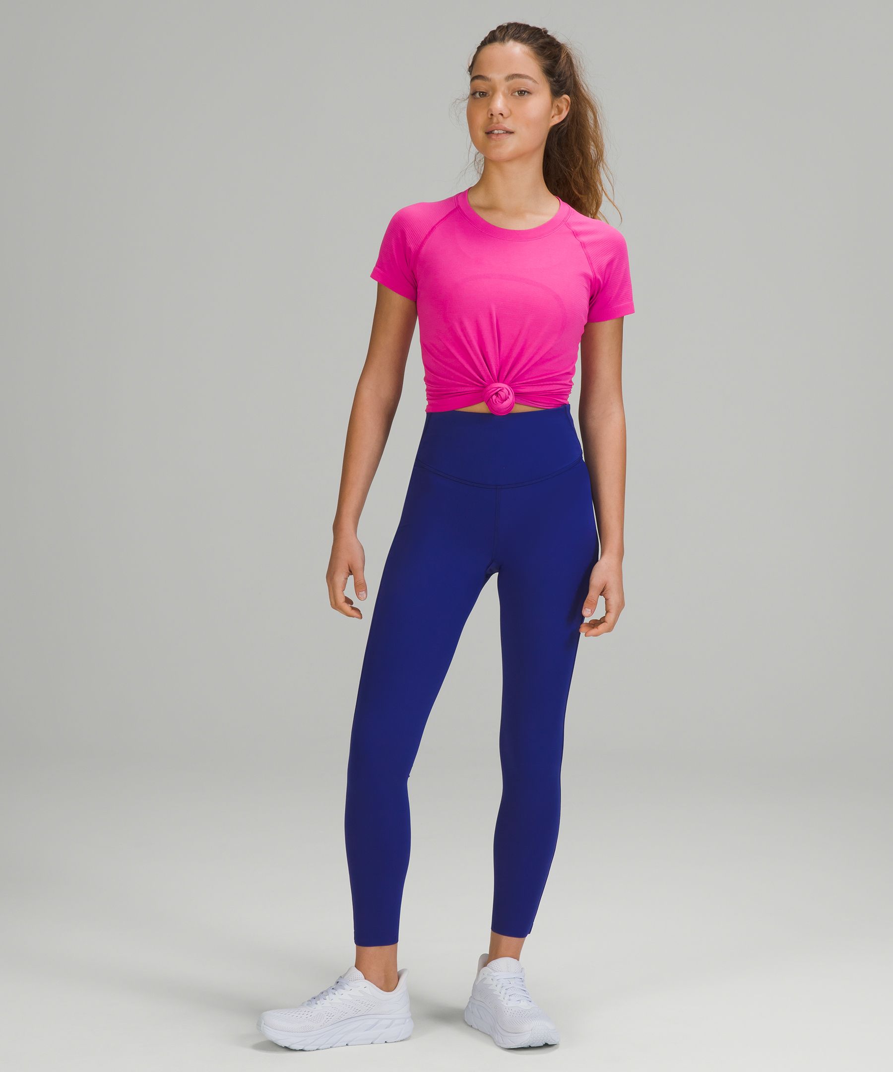Lululemon Leggings Dame Marineblå | 01562-NARJ