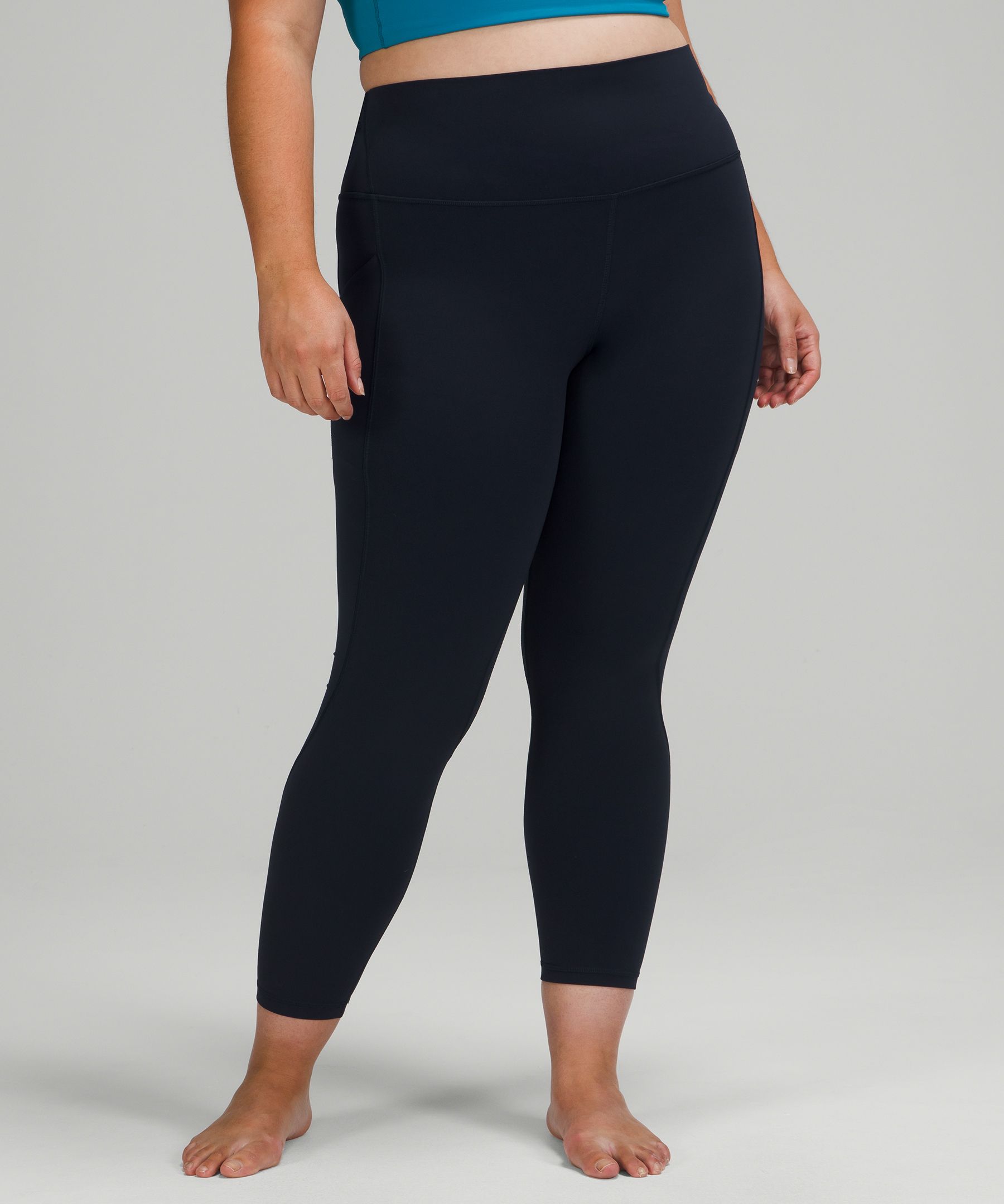 Lululemon Leggings Dame Marineblå | 05941-UPDB