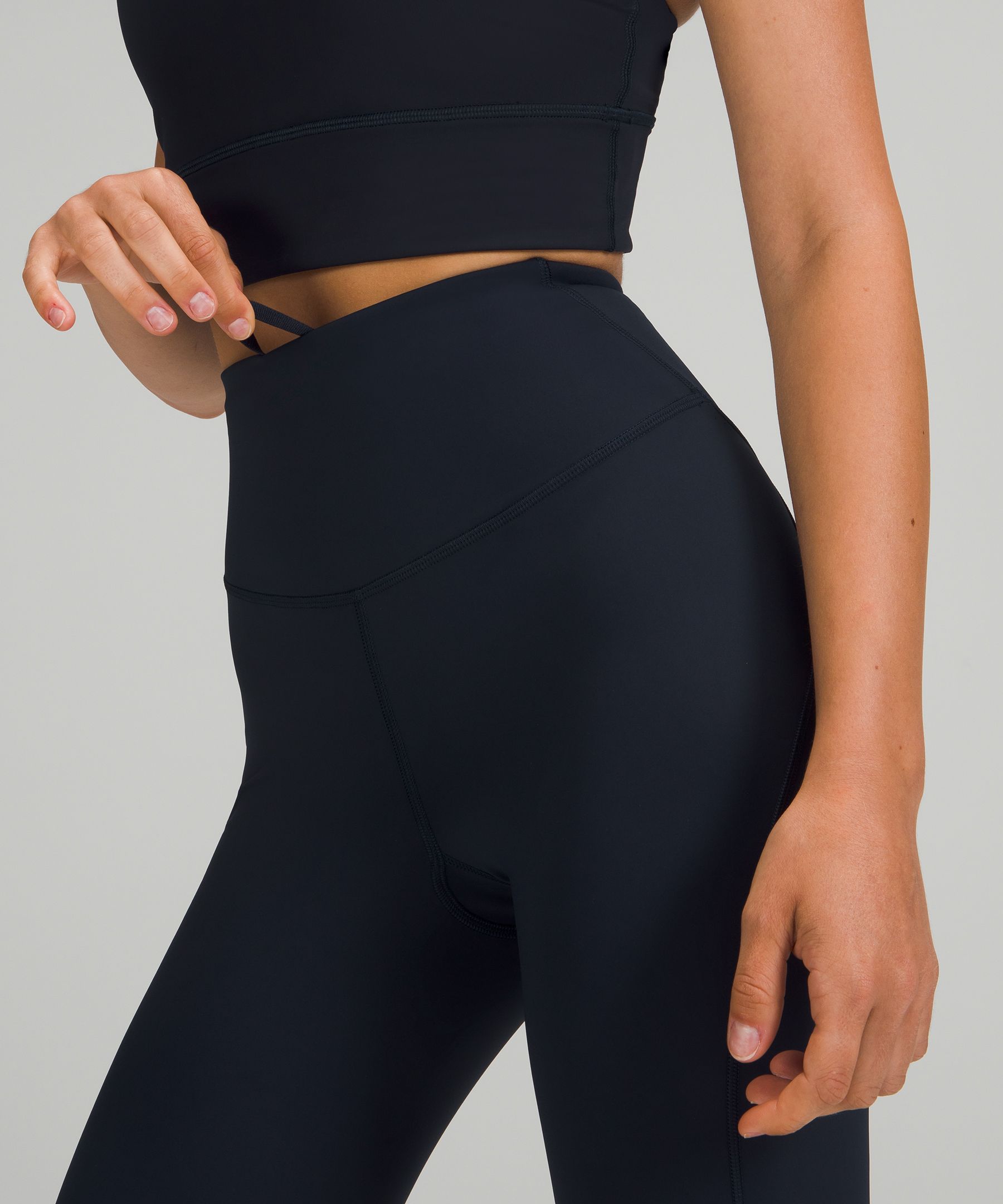 Lululemon Leggings Dame Marineblå | 07512-LZDY