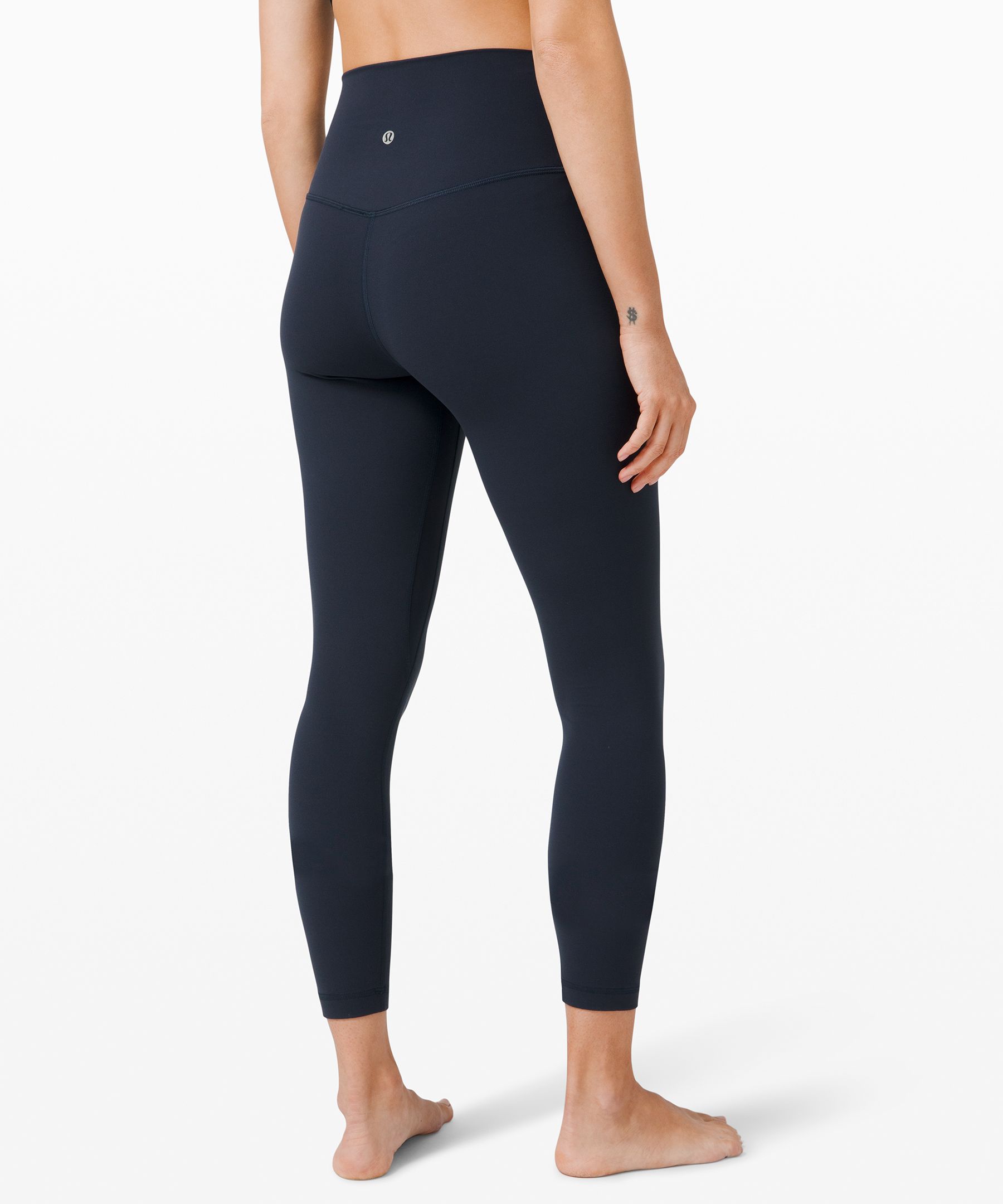Lululemon Leggings Dame Marineblå | 10398-PLNX