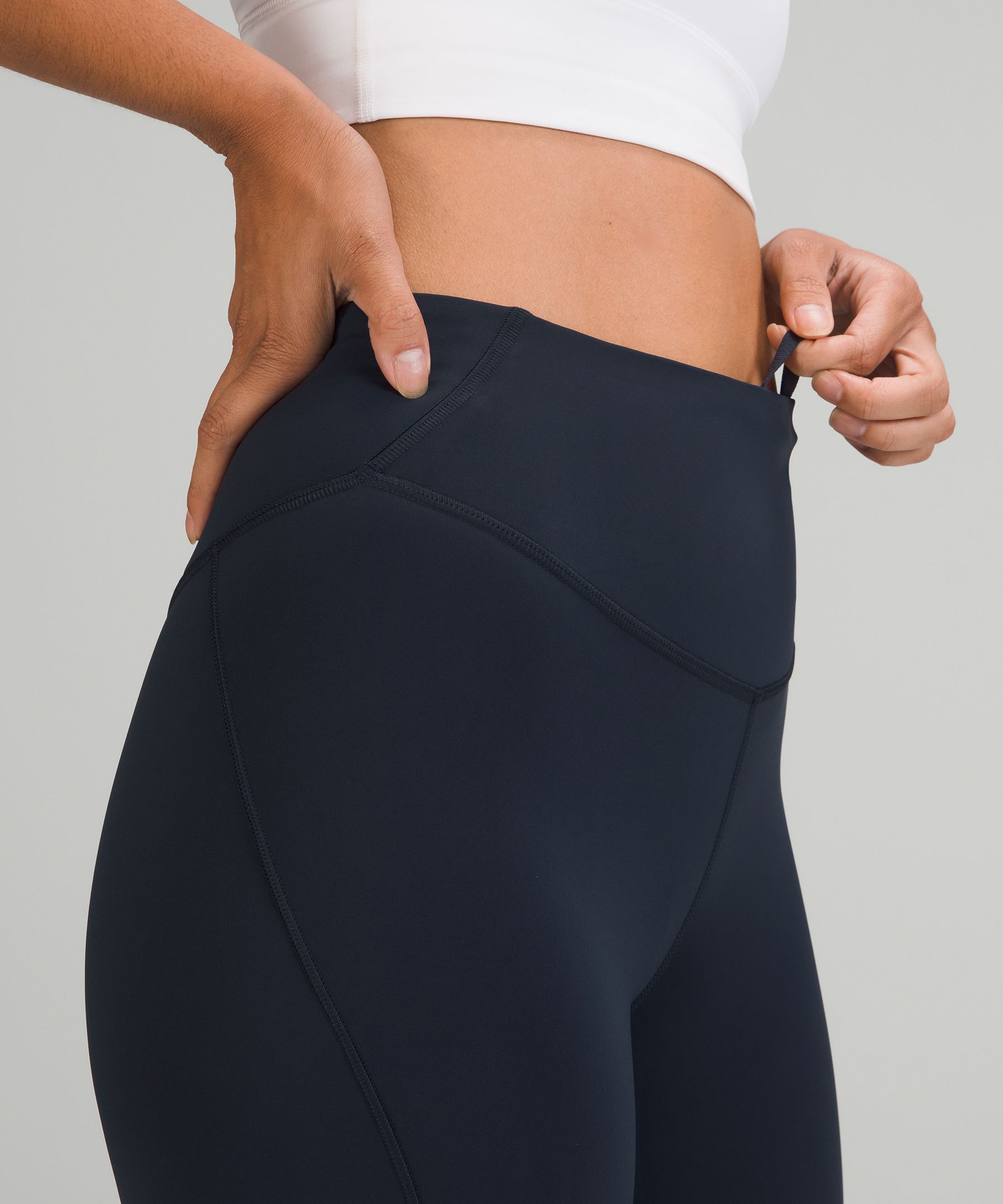 Lululemon Leggings Dame Marineblå | 12349-WEPR