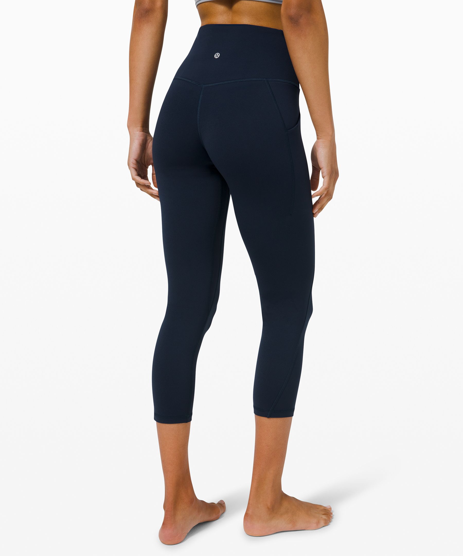 Lululemon Leggings Dame Marineblå | 14208-UCSH