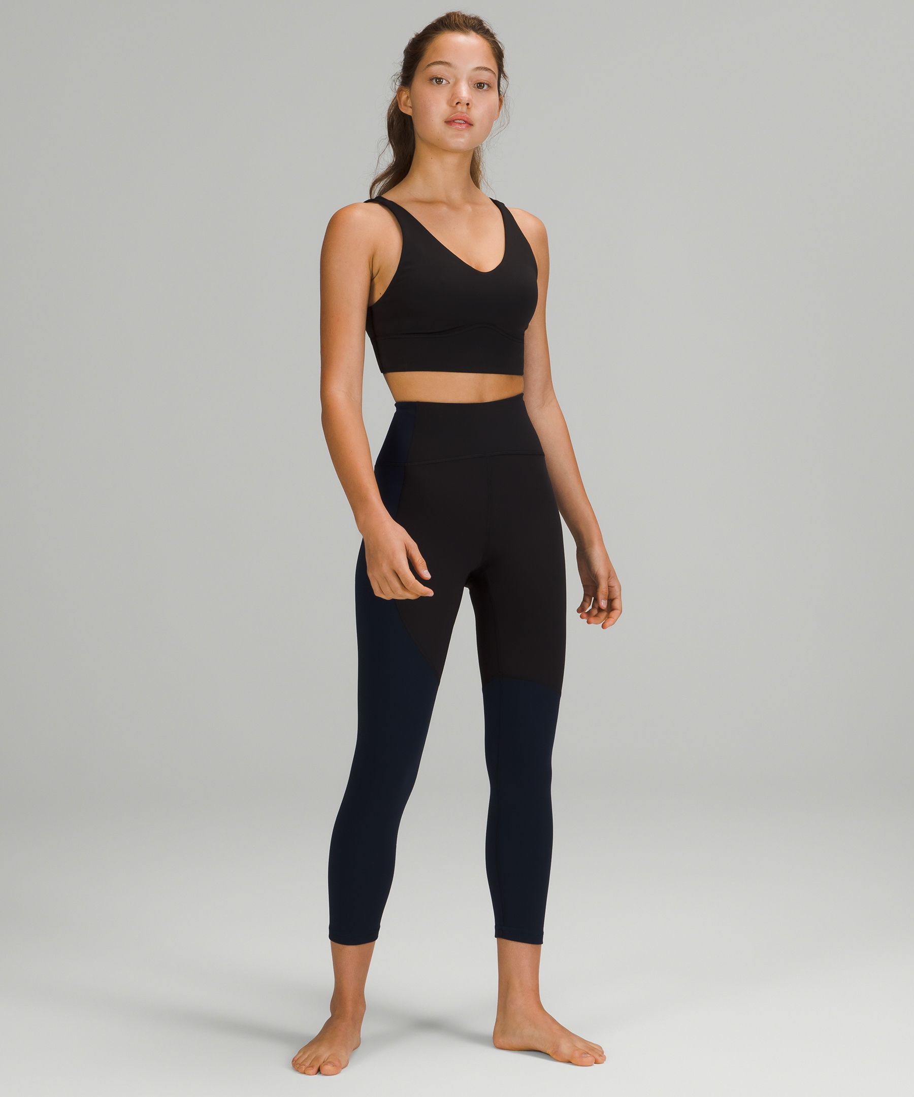Lululemon Leggings Dame Marineblå | 20687-RQHC
