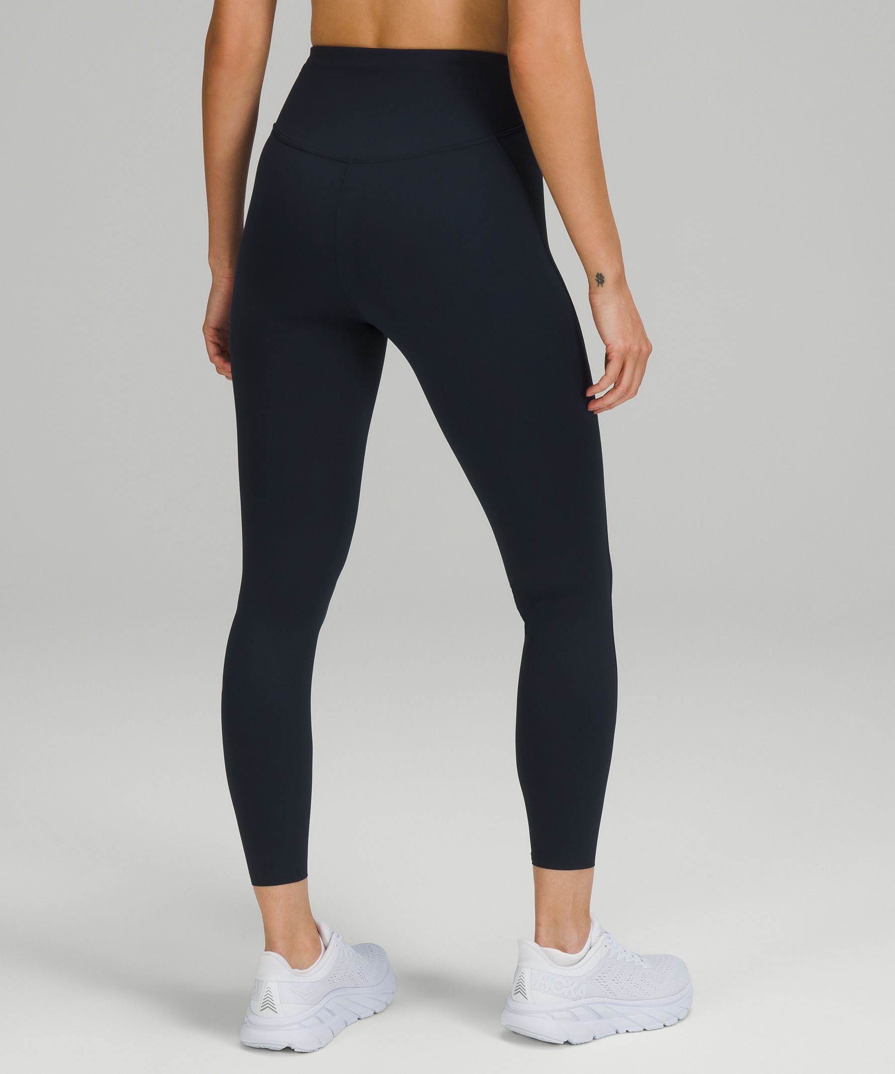 Lululemon Leggings Dame Marineblå | 23467-QODN