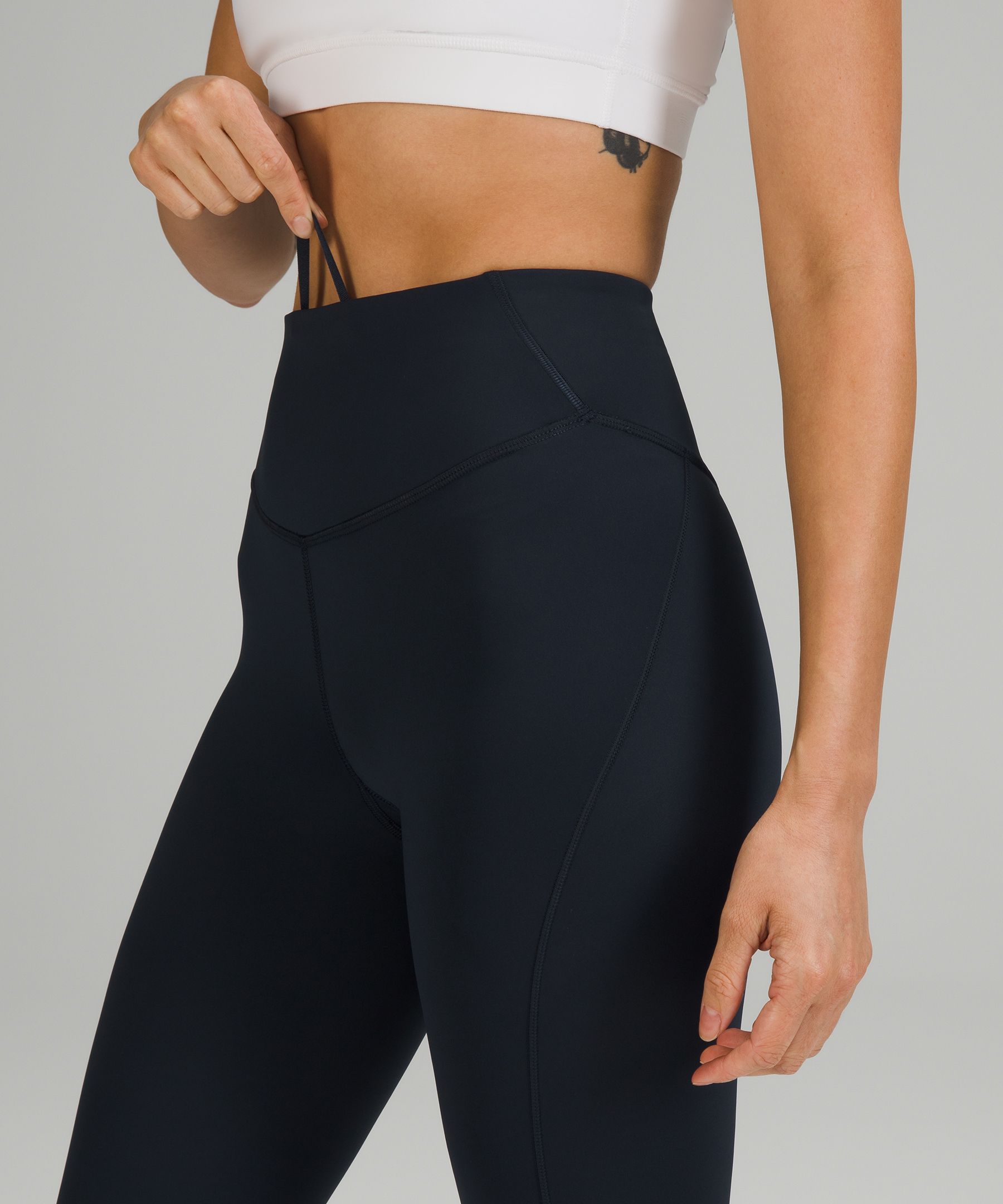 Lululemon Leggings Dame Marineblå | 23467-QODN