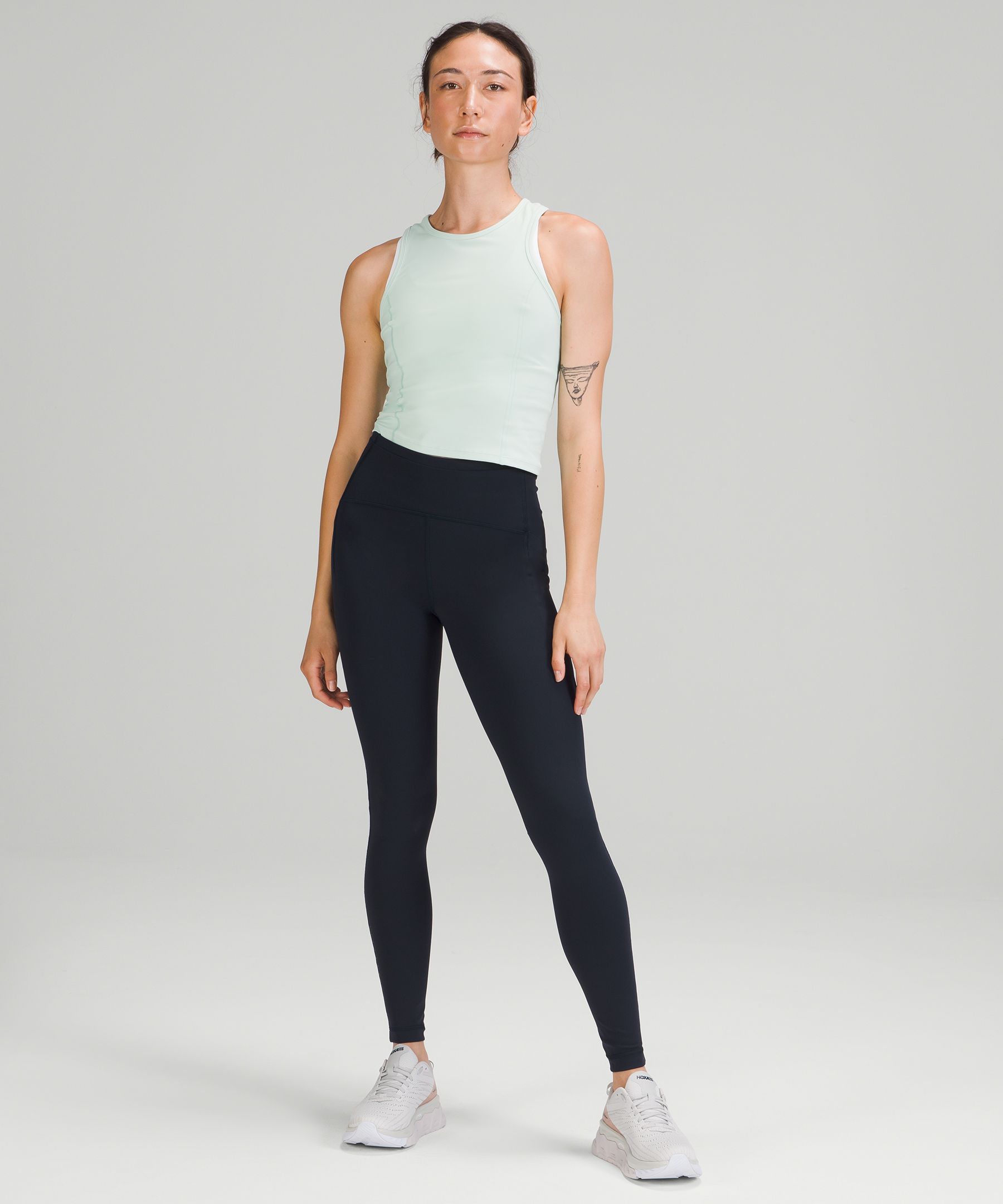 Lululemon Leggings Dame Marineblå | 25631-KASC
