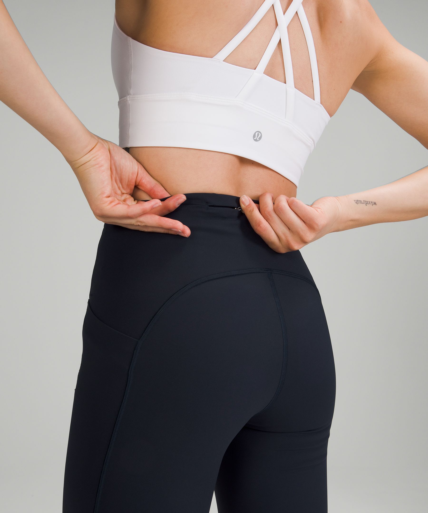 Lululemon Leggings Dame Marineblå | 25631-KASC