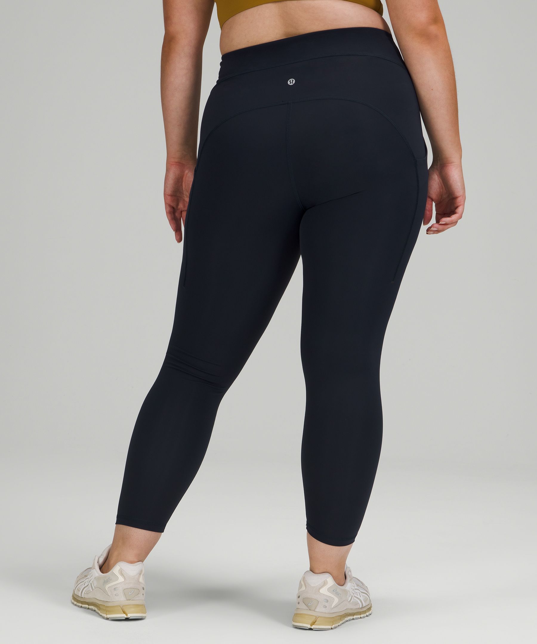 Lululemon Leggings Dame Marineblå | 36142-LQXJ