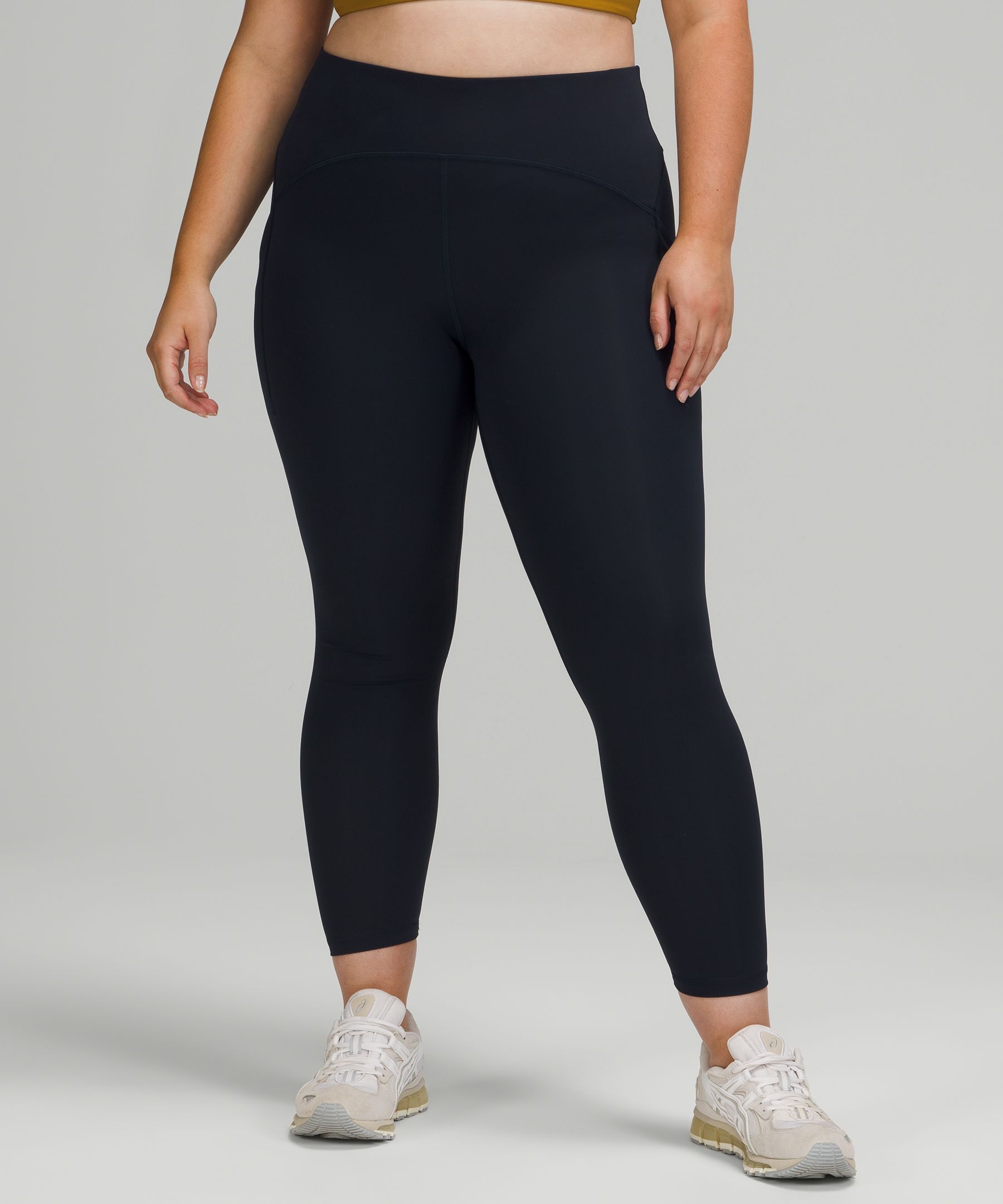 Lululemon Leggings Dame Marineblå | 36142-LQXJ